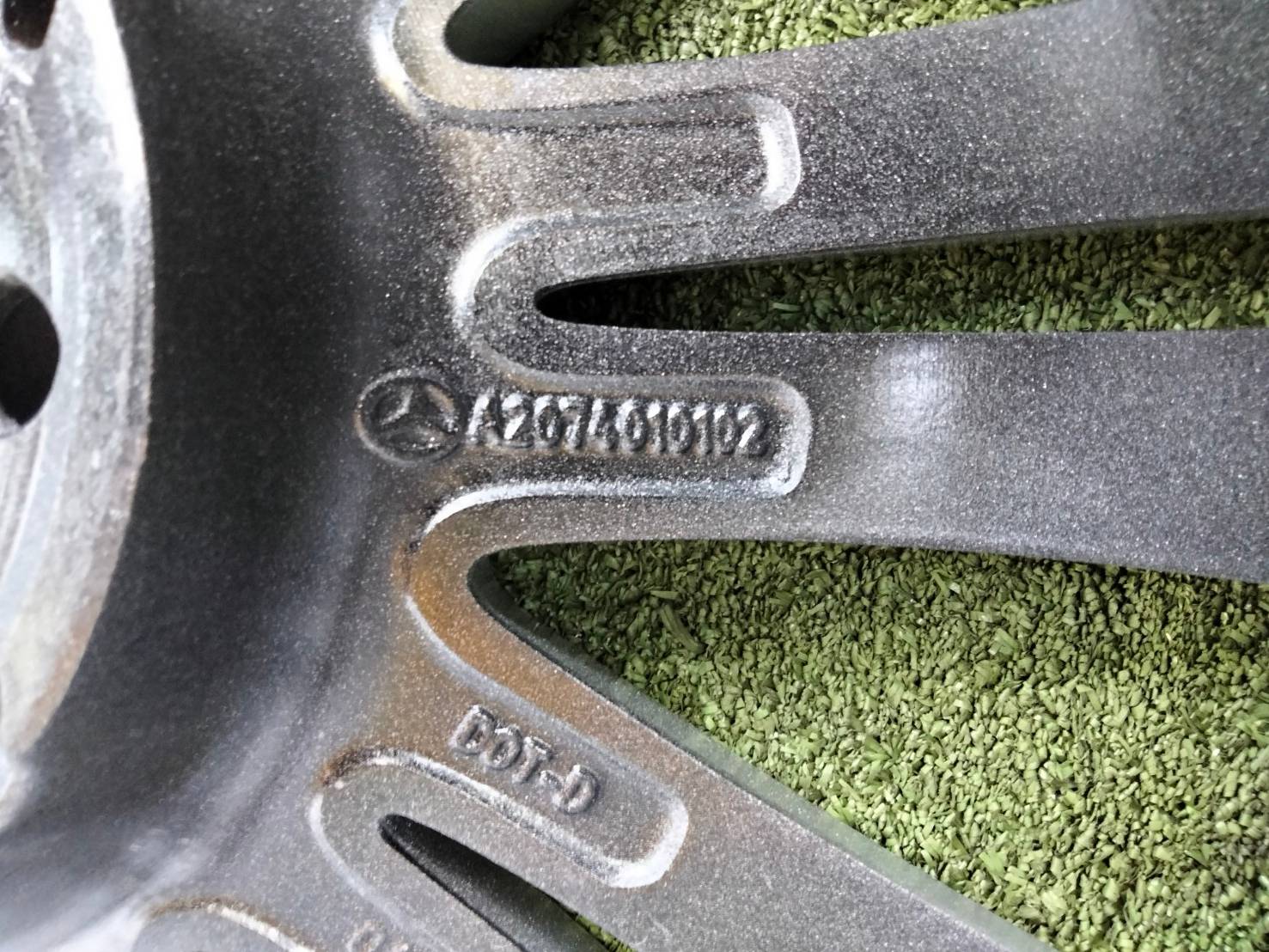 ล้อเบนซ์แท้ w207 17" OEM สภาพสวย