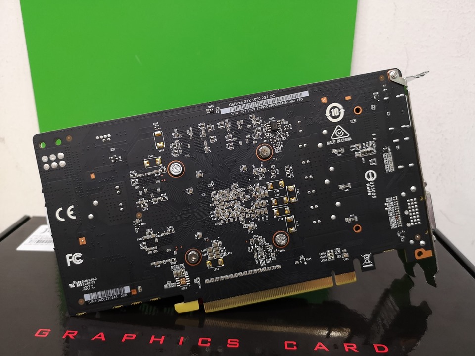 MSI GTX1050 OC 2GB. ของใหม่เคลมมา JIB 01/2020