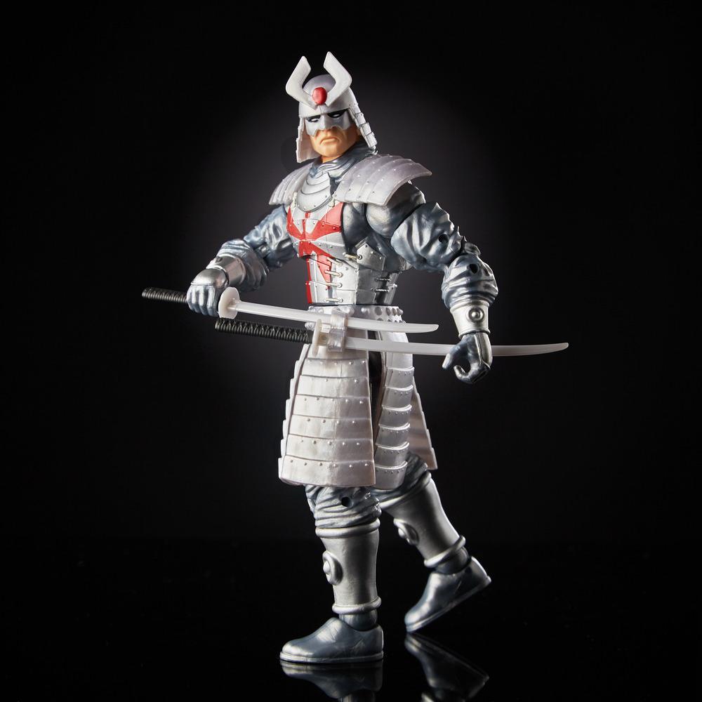 Hasbro Marvel Legends Retro Series Silver Samurai 6-inch Figure ฮาสโบร มาร์เวล เลเจนด์ ซีรี่ย์ส อเวนเจอร์ส หุ่นโมเดลฟิกเกอร์ ซิลเวอร์ ซามูไร ขนาด 6 นิ้ว ลิขสิทธิ์แท้