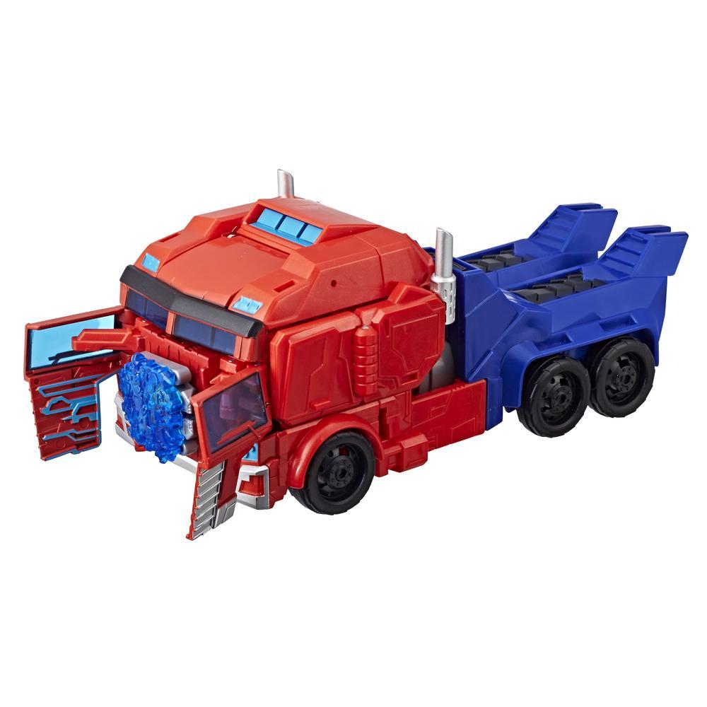 Hasbro Transformers Cyberverse Ultimate Class Optimus Prime Action Figure ฮาสโบร ทรานสฟอเมอร์ส ไซเบอร์เวิร์ส อัลติเมต คลาส หุ่นยนต์ออพติมัส ไพรม์ ขนาด 11.5 นิ้ว ลิขสิทธิ์แท้