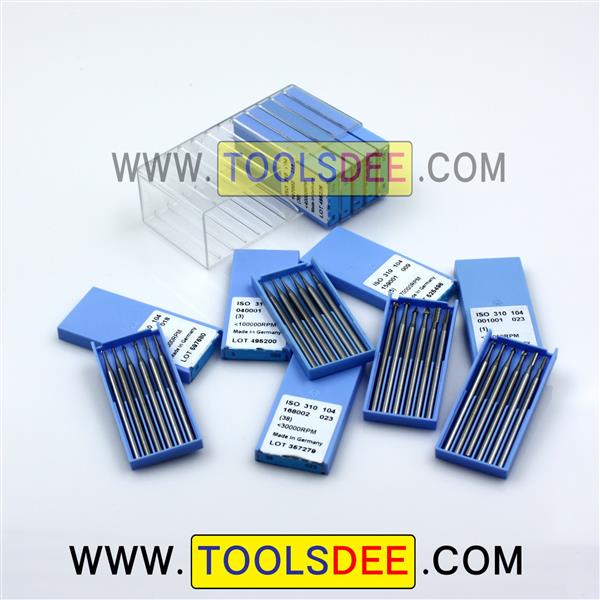 ดอกแกะสลักขนาดแกน 2.3 มิล รูปแบบหัว 6 แบบ