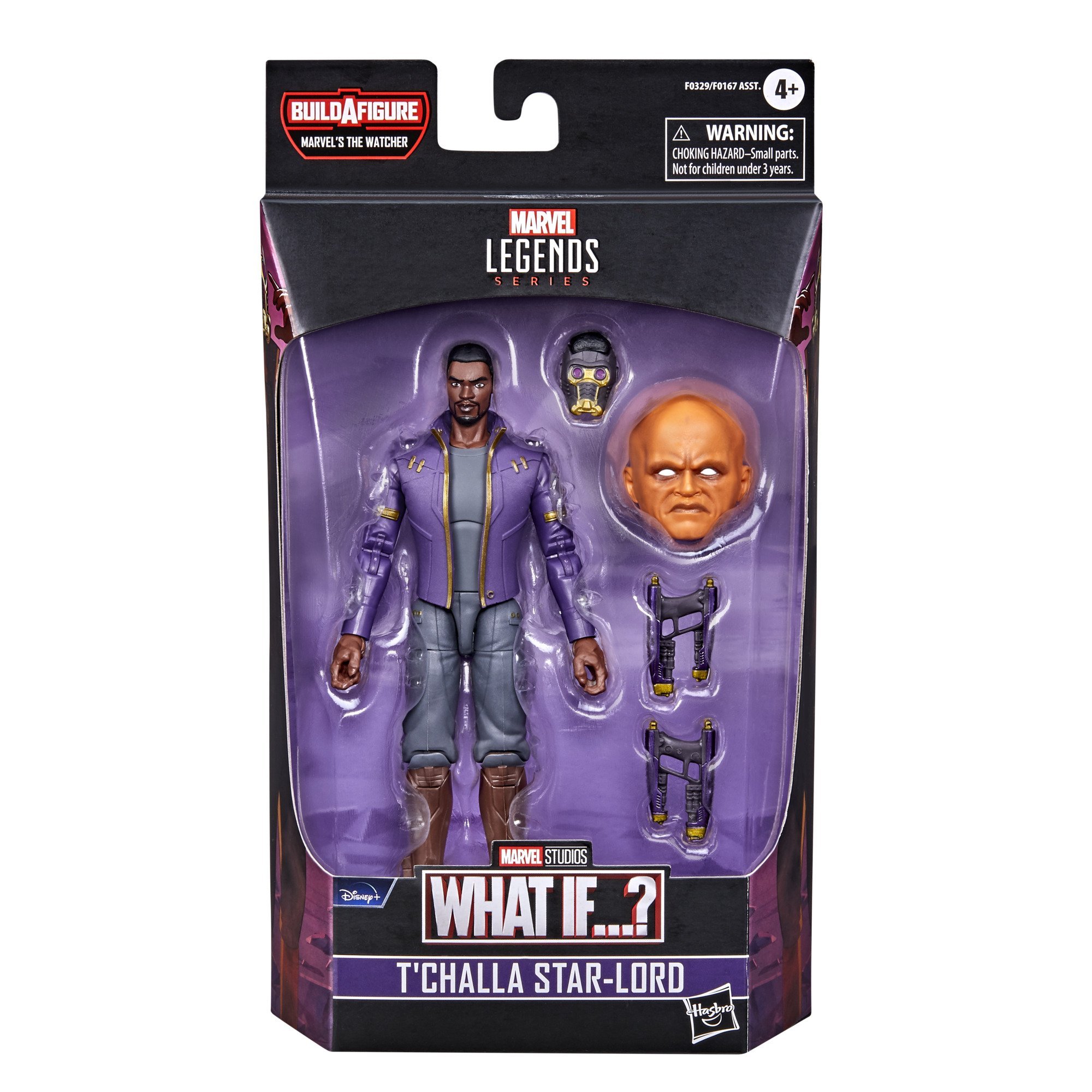 Hasbro Marvel Legends Series Disney+ Set of 7 What If (The Watcher BAF) 6-inch Scale Figure ฮาสโบร มาร์เวล เลเจนด์ ซีรี่ย์ส ดิสนี่ย์ พลัส วอท อีฟ ครบเซ็ต7ตัว พร้อม BAF เดอะ วอทเชอร์ ลิขสิทธิ์แท้
