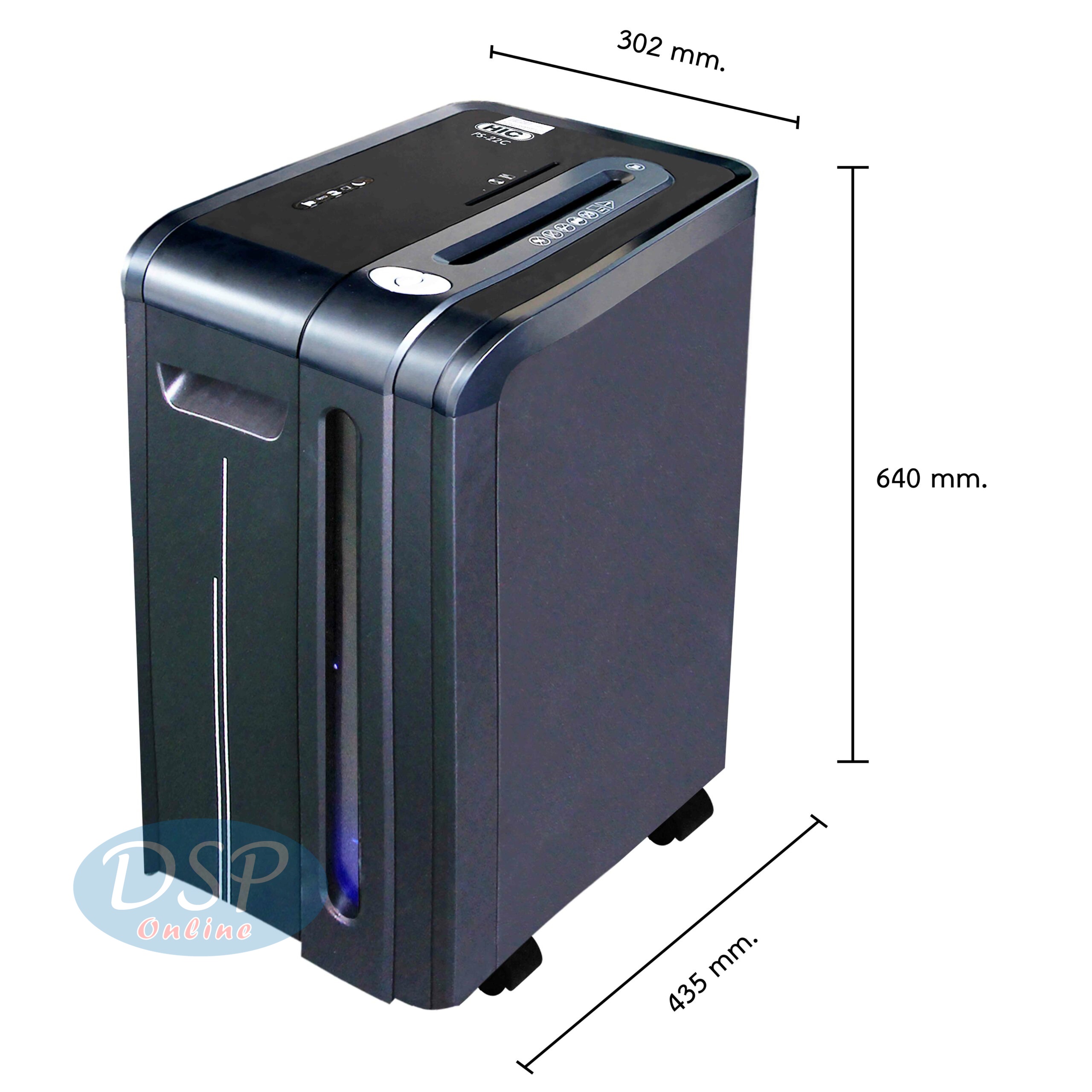 ขายถูก เครื่องทำลายเอกสาร HIC PS-22C ตัดละเอียด ประกันศูนย์
