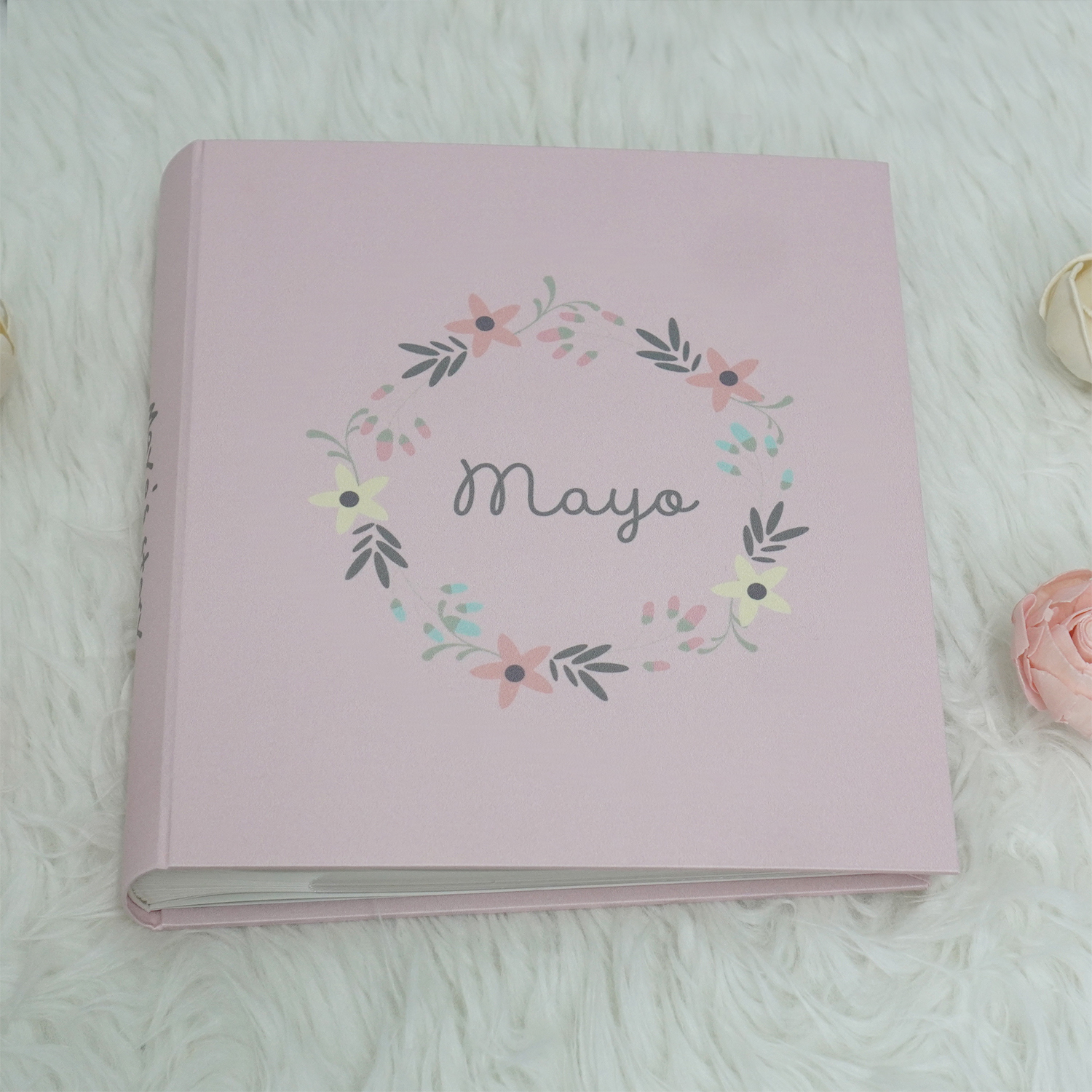 อัลบั้มสั่งทำใส่ชื่อ ลาย Floral Frame