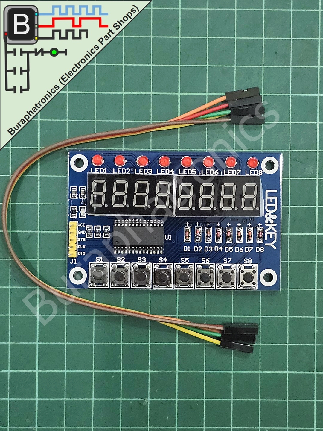 TM1638 DISPLAY+BUTTON