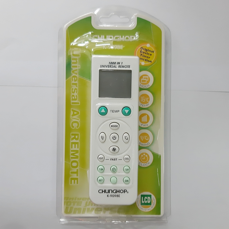 รีโมทรวมรุ่น CHUNGHOP K-9098E