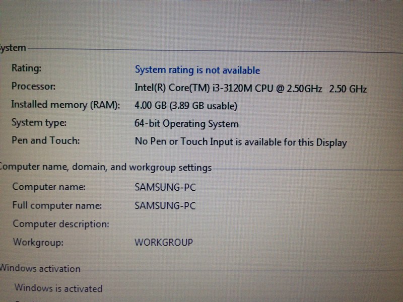 SAMSUNG NP370R4V-S02TH