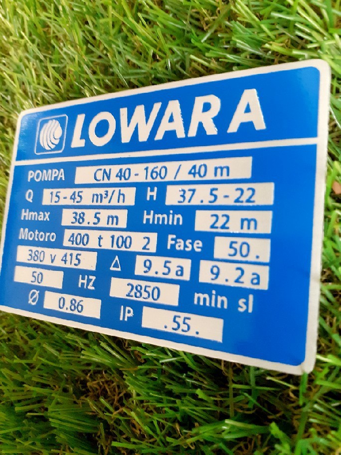 งานกัดกรด - LOWARA