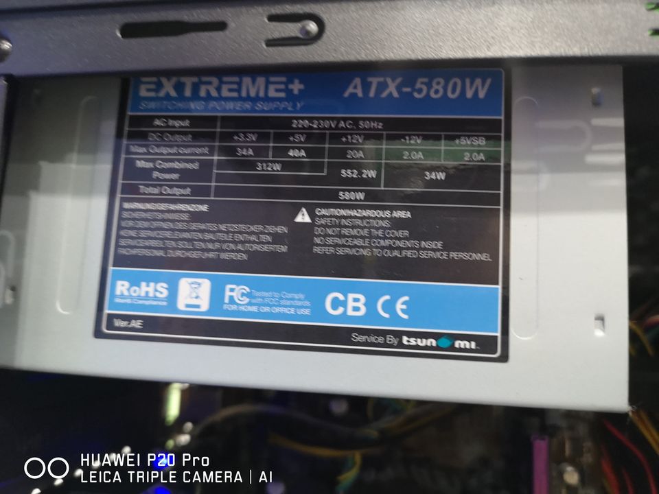 PC intel Pentium G4560 RAM8 SSD256 GTX1050 รับประกัน 3เดืือน