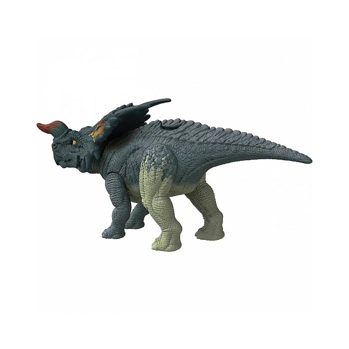Mattel Jurassic World Ferocious Pack Einiosaurus (HDX32) แมทเทล จูราสสิค เวิลด์ ของเล่นแอ็กชั่นฟิกเกอร์ไดโนเสาร์ ไอนี่โอซอรัส