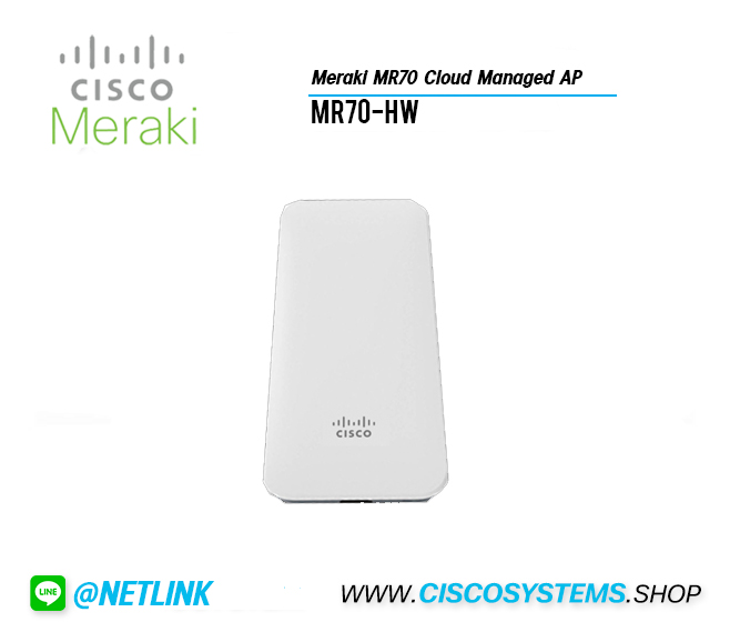 MR70-HW (Meraki MR70 Cloud Managed AP)