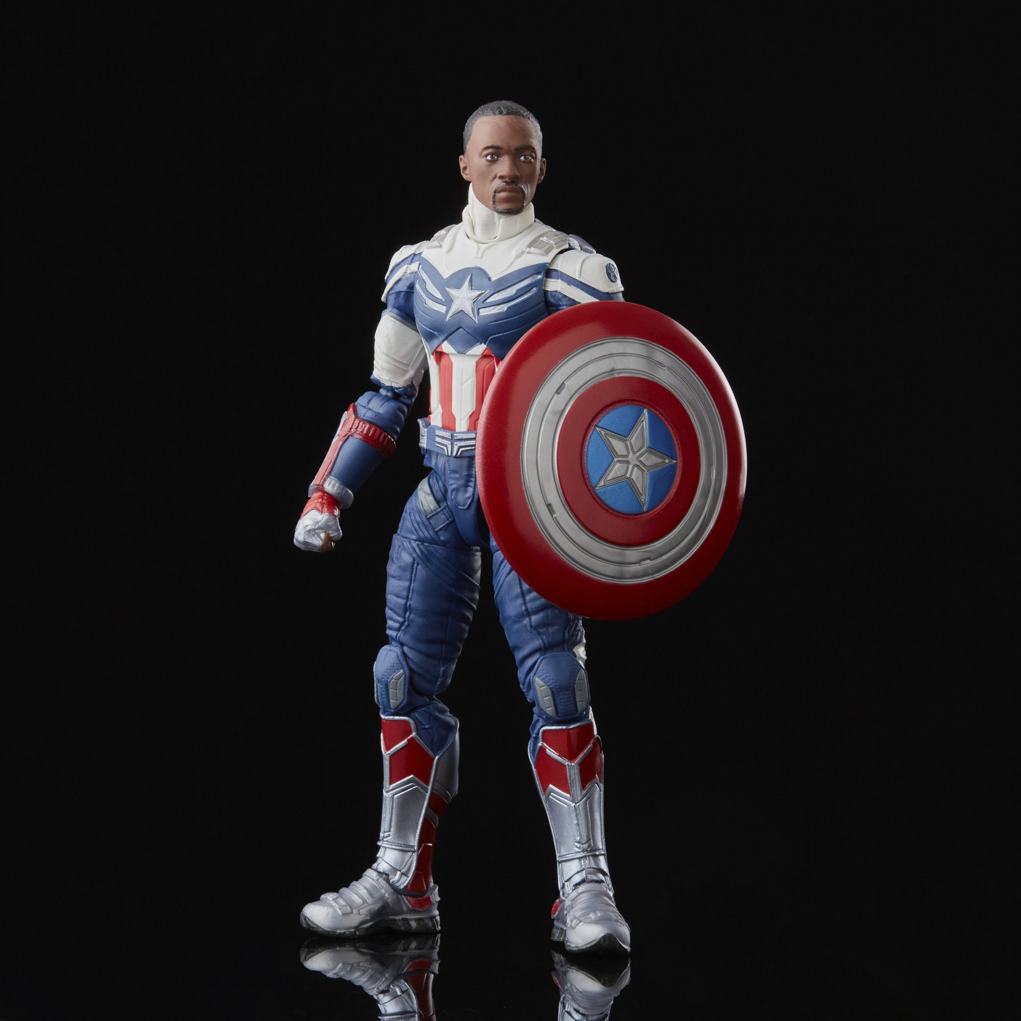 Hasbro Marvel Legends Series Captain America 2-Pack (Steve Rogers and Sam Wilson) 6-inch Figure ฮาสโบร มาร์เวล เลเจนด์ ซีรี่ย์ส หุ่นโมเดลฟิกเกอร์ กัปตัน อเมริกา แพ๊คคู่ (สตีฟ โรเจอร์ส และ แซม วิลสัน) ขนาด 6 นิ้ว ลิขสิทธิ์แท้