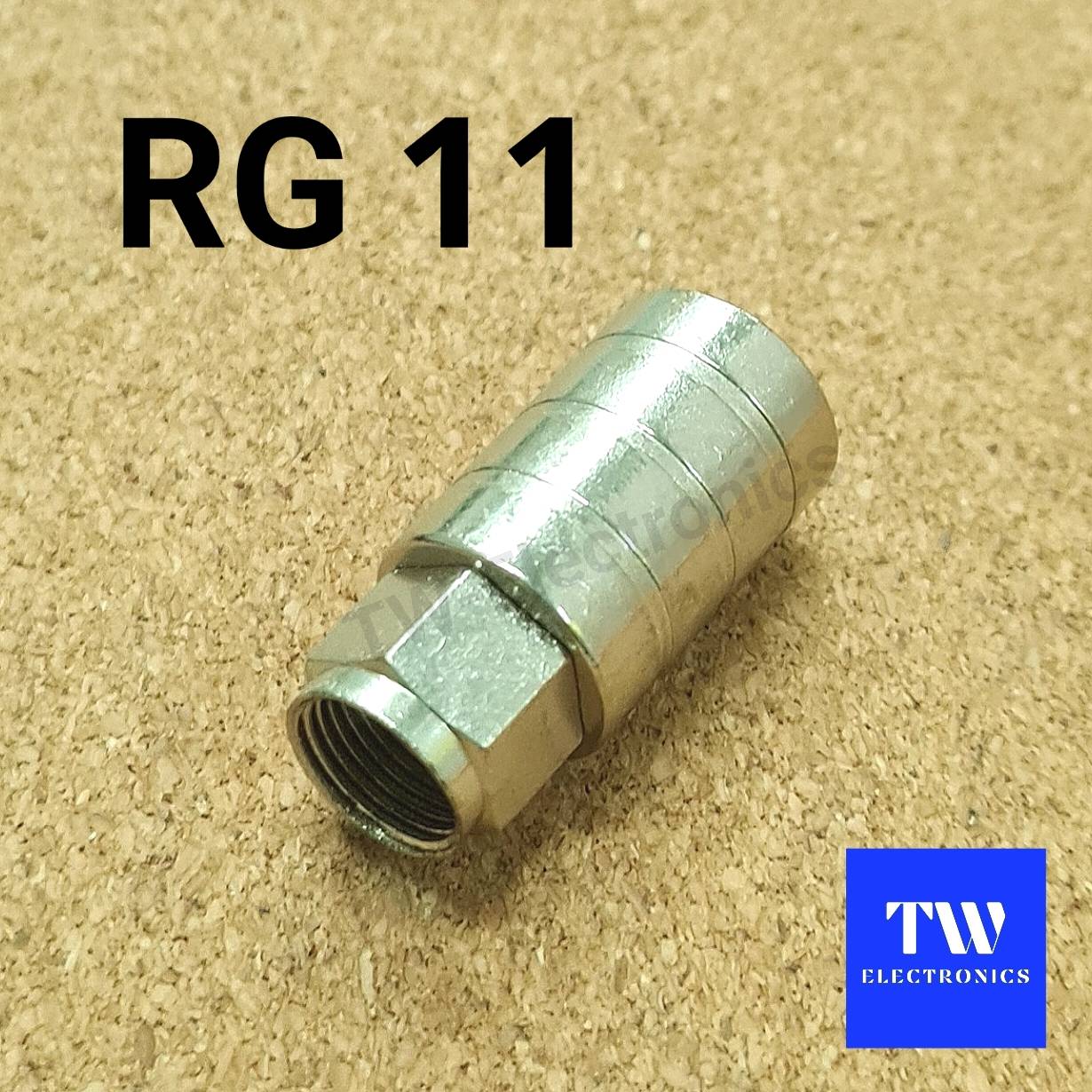 ขั้วต่อF-TYPE (RG11) เกลียวใน (รุ่น2)