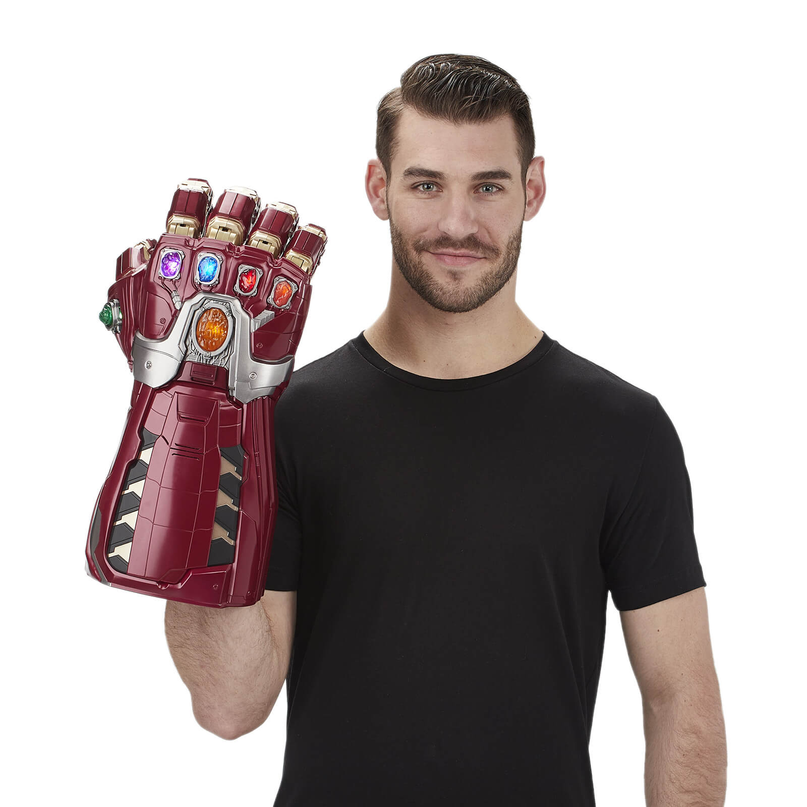 ถุงมือไอรอนแมน HASBRO MARVEL LEGENDS AVENGERS IRON MAN NANO GAUNTLET LEGENDS GEAR Articulated Electronic Fist ฮาสโบร มาร์เวล ลีเจนท์ นาโน กันท์เล็ท มีเสียง มีไฟ ขยับนิ้วได้