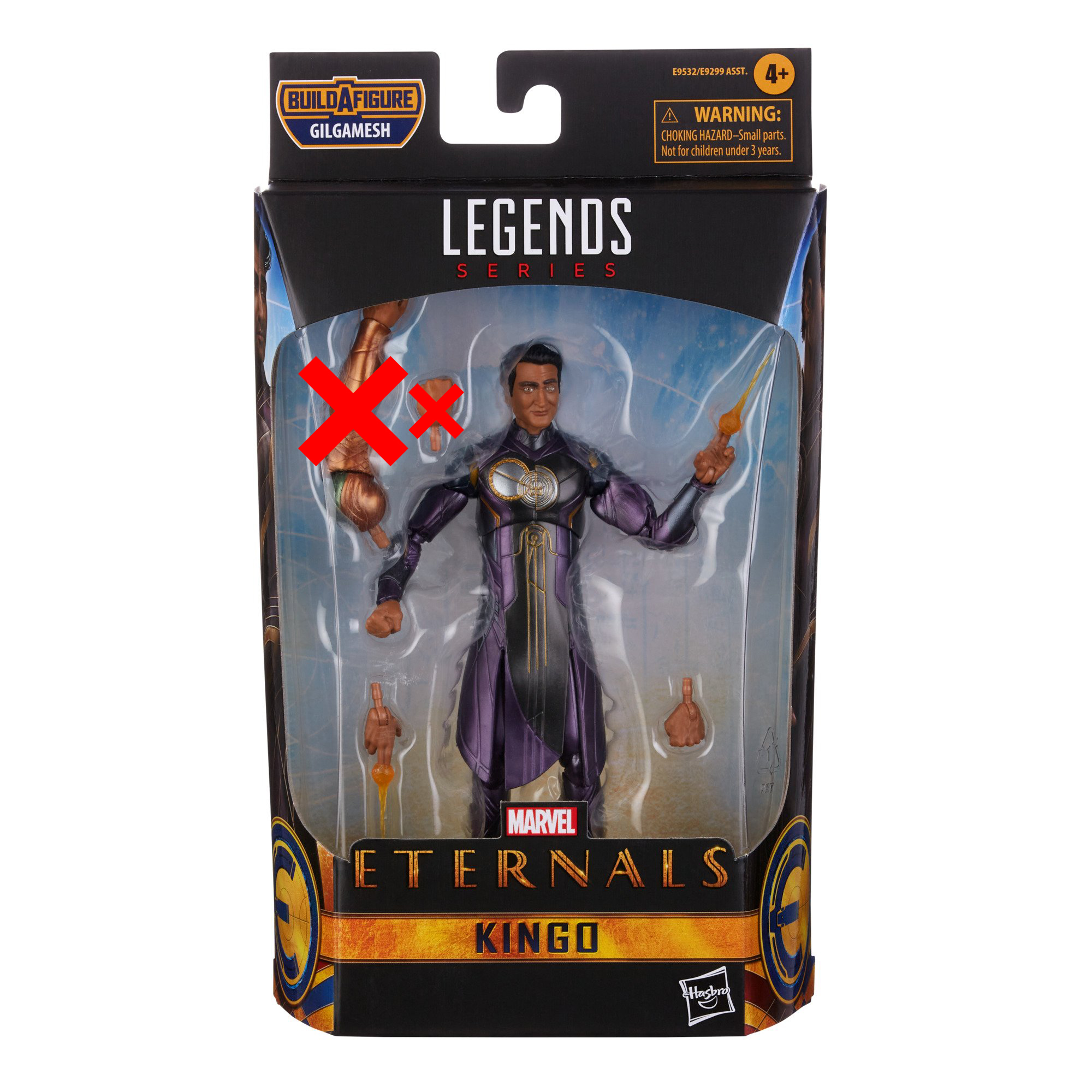 Hasbro Marvel Legends Series Eternals Kingo 6-inch Figure ฮาสโบร มาร์เวล เลเจนด์ ซีรี่ย์ส หุ่นโมเดลฟิกเกอร์ อีเทอนอลส์ คิงโก้ ขนาด 6 นิ้ว (No BAF) ลิขสิทธิ์แท้