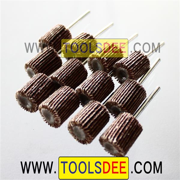 กระดาษทรายซ้อนทรงตัวกระบอก แกน 3 มิล ขนาด 16 x 20 x 3 มิล