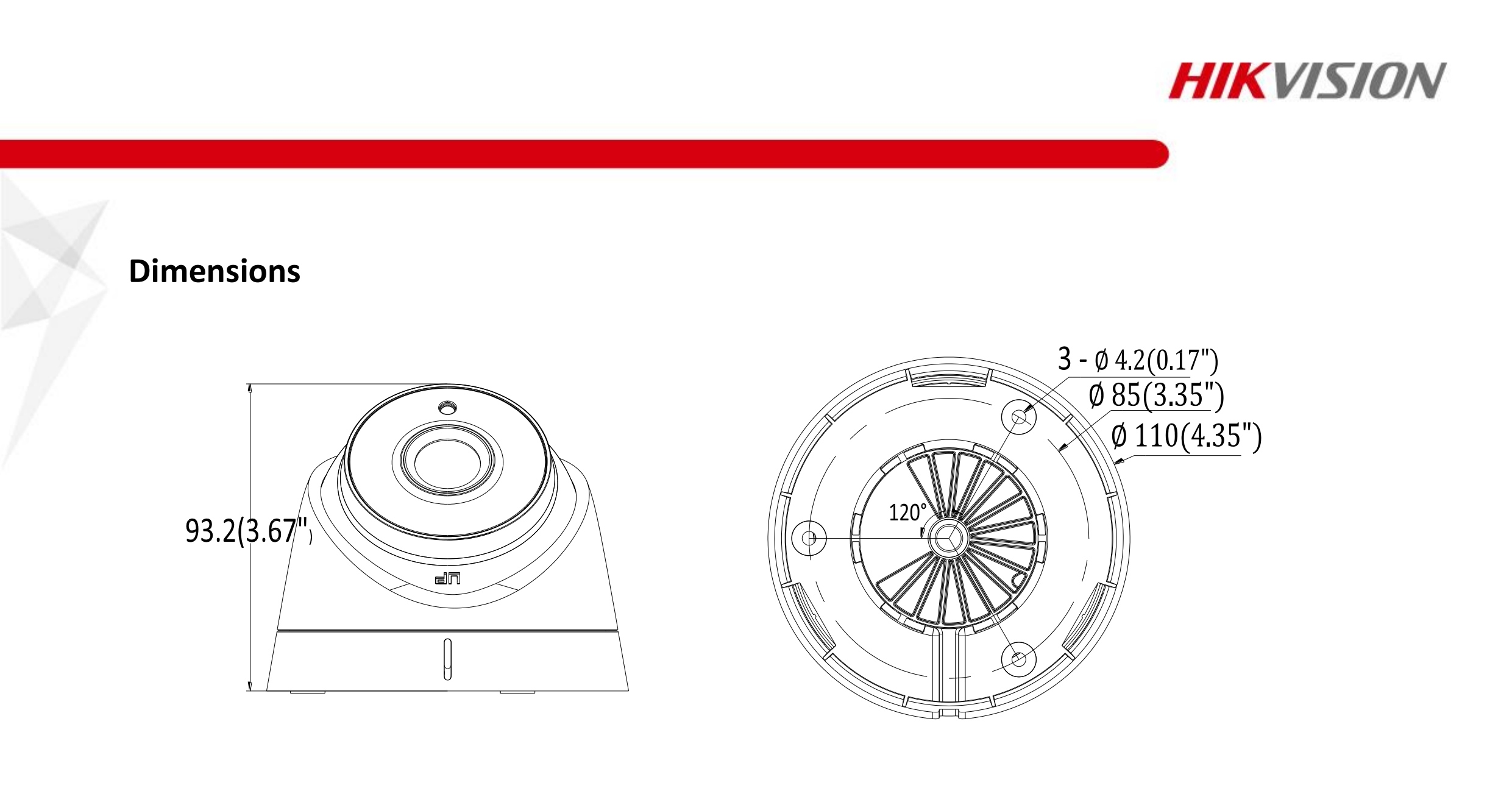 ขายถูก HIKVISION Turbo HD รุ่น DS-2CE56C0T-IT3 ความละเอียด 1 ล้านพิกเซล