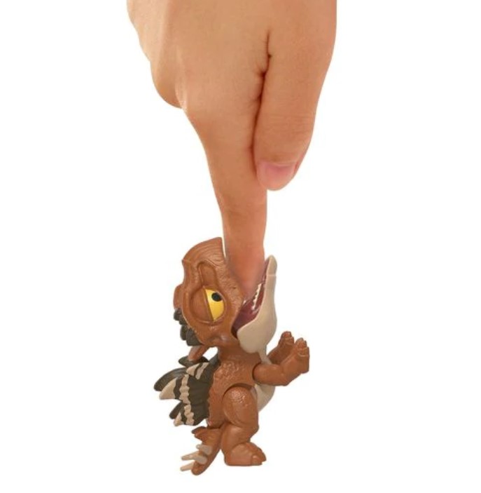 Mattel Jurassic World Snap Squad Attitudes Stegosaurus (HCM18) แมทเทล จูราสสิค เวิลด์ ของเล่นแอ็กชั่นฟิกเกอร์ไดโนเสาร์ สเตโกซอรัส สีส้ม