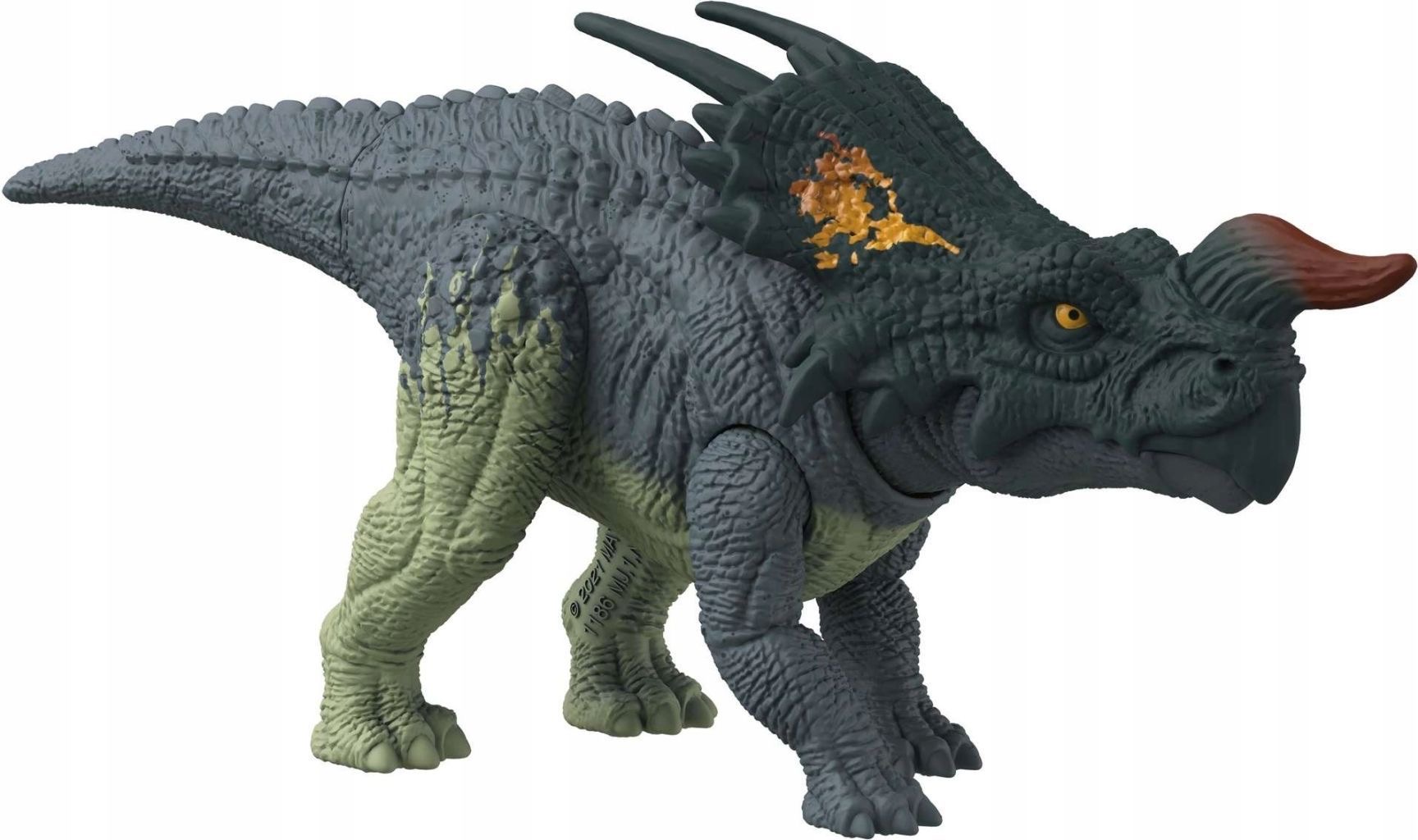 Mattel Jurassic World Ferocious Pack Einiosaurus (HDX32) แมทเทล จูราสสิค เวิลด์ ของเล่นแอ็กชั่นฟิกเกอร์ไดโนเสาร์ ไอนี่โอซอรัส