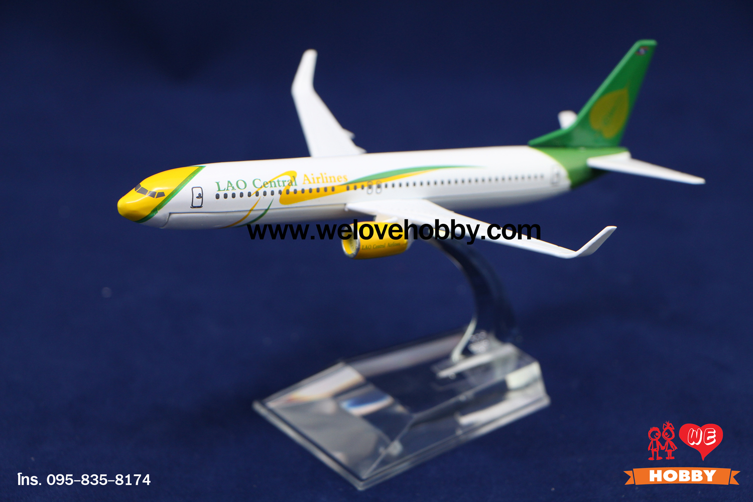 โมเดลเครื่องบิน Lao Airline ลาว (Airbus A320)