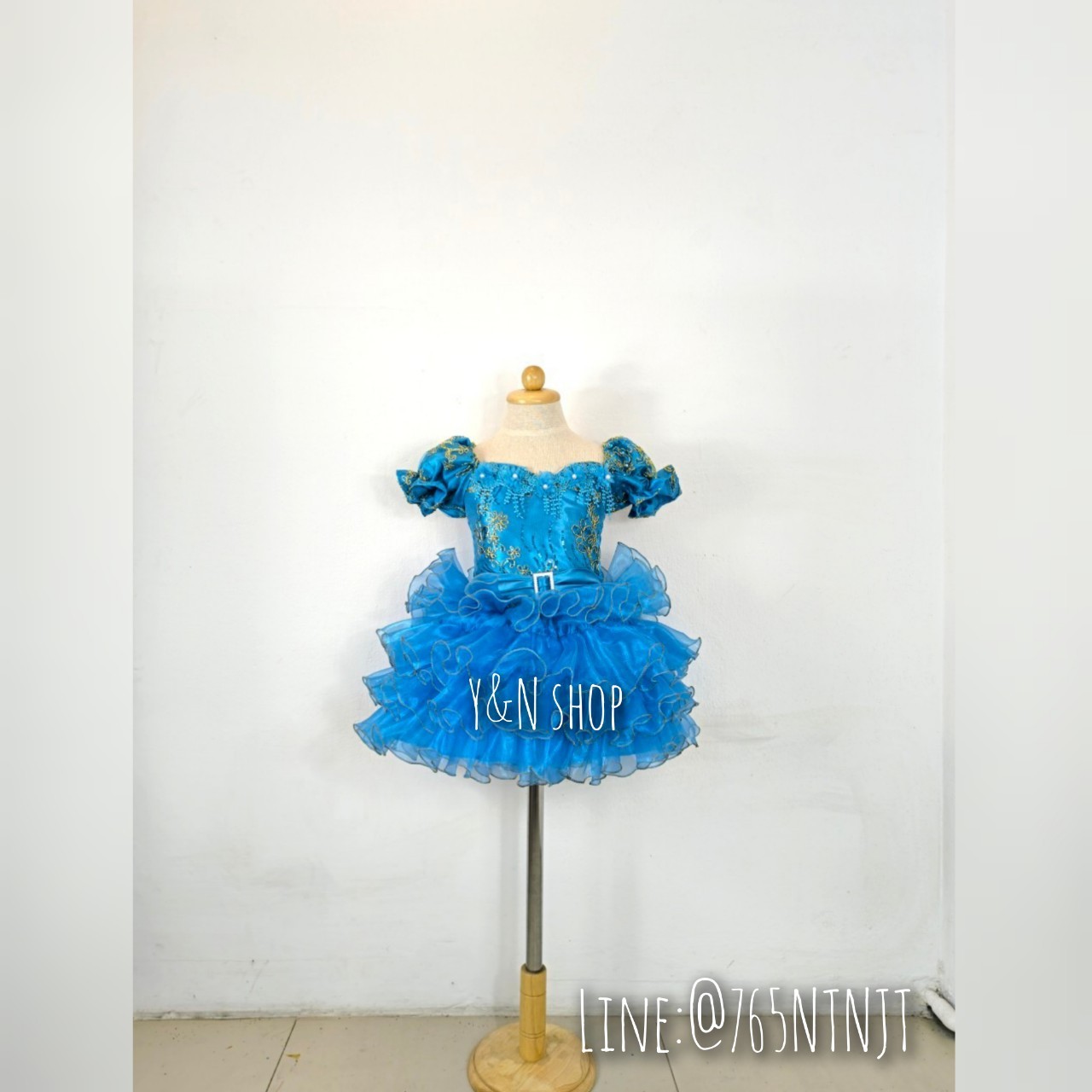 ชุดแขนตุ๊กตา 2 ข้าง ชุดดรัมเมเยอร์ ชุดดรัมเมเยอร์เด็ก ชุดเชียร์ลีดเดอร์เด็ก