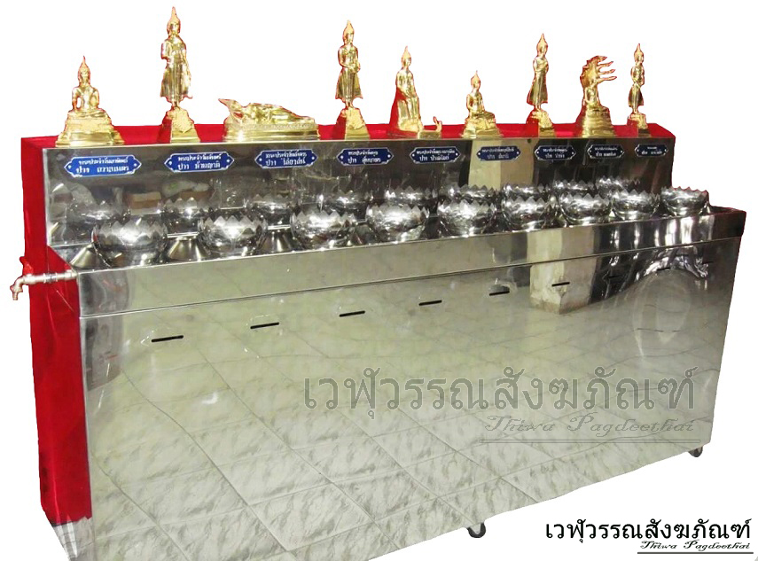 ตู้เติมน้ำมันตะเกียงพระประจำวันเกิด