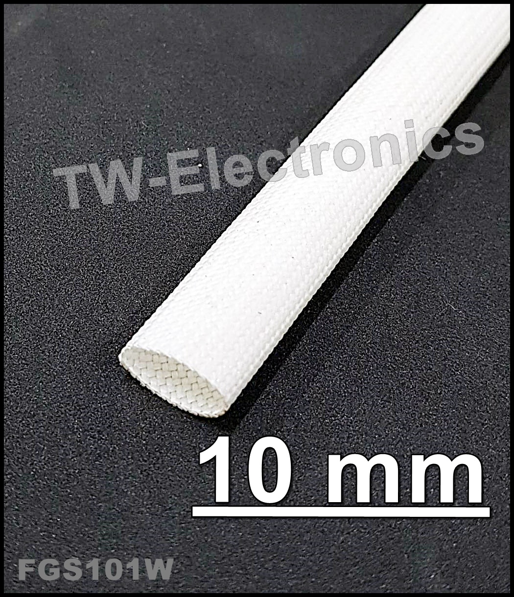 ปลอกสายทนความร้อน 10 mm / FGS101W