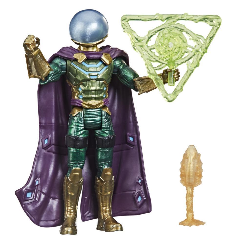 Hasbro Marvel Spider-Man Mystery Web Gear Mysterio 6-Inch Action Figure ฮาสโบร มาร์เวล สไปเดอร์-แมน หุ่นโมเดลฟิกเกอร์ เว็บ เกียร์ มิสเตริโอ้ ขนาด 6 นิ้ว ลิขสิทธิ์แท้