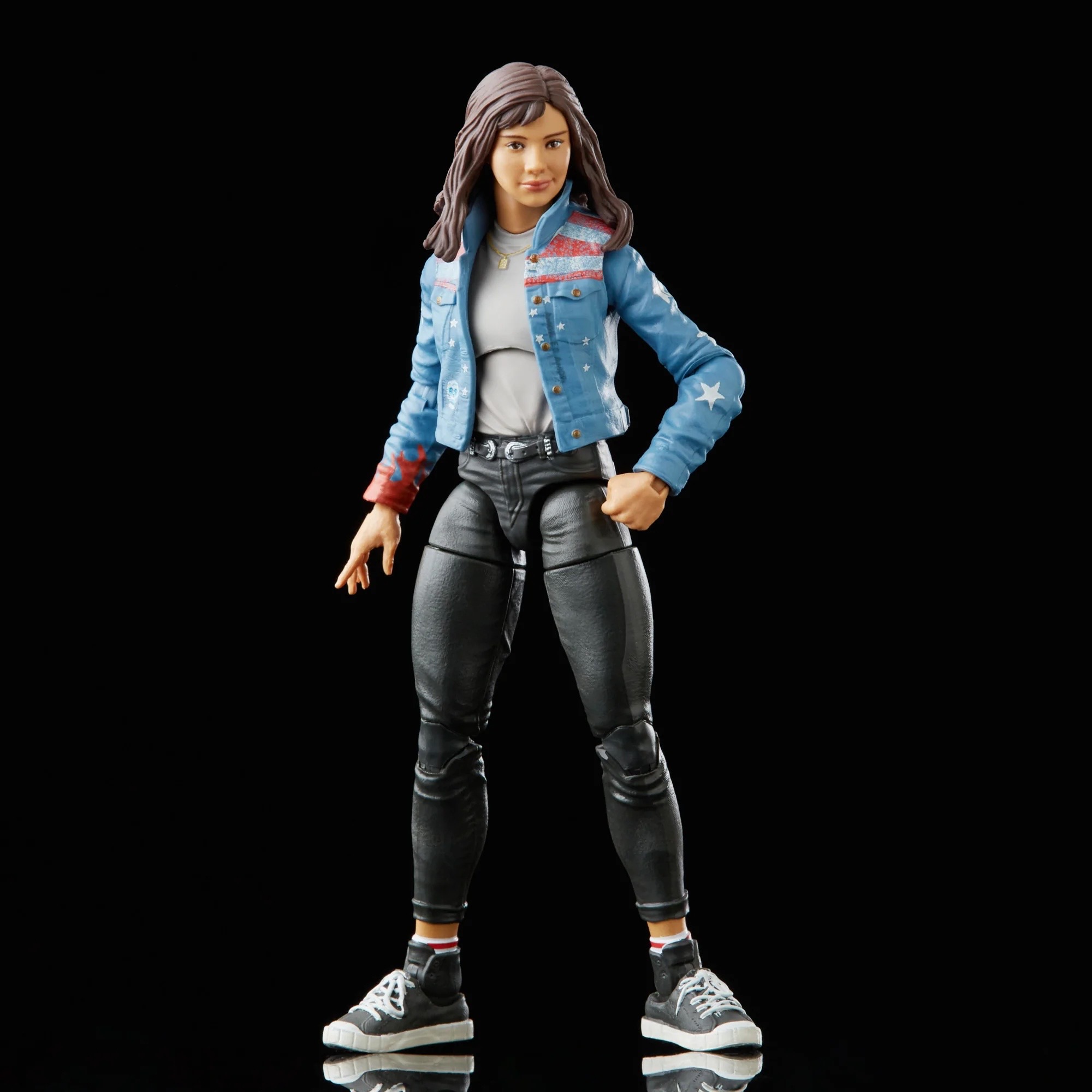 Hasbro Marvel Legends Series Doctor Strange In The Multiverse of Madness America Chavez 6-inch Figure ฮาสโบร มาร์เวล เลเจนด์ ซีรี่ย์ส หุ่นโมเดลฟิกเกอร์ ด็อกเตอร์ สเตรนจ์ อิน ดิ มัลติเวิร์ส ออฟ แมดเนส อเมริกา ชาเวซ ขนาด 6 นิ้ว (No BAF) ลิขสิทธิ์แท้