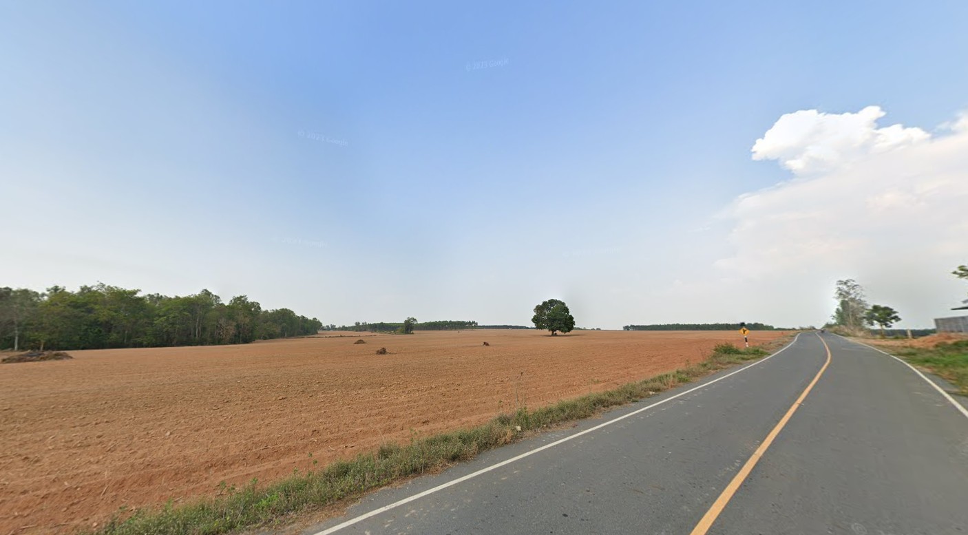 ขายที่ดินขนาด 163.65 ไร่ ติดทางหลวงยุทธศาตร์ สัตหีบ - พนมสารคาม ต.หัวถนน อ.พนัสนิคม จ.ชลบุรี