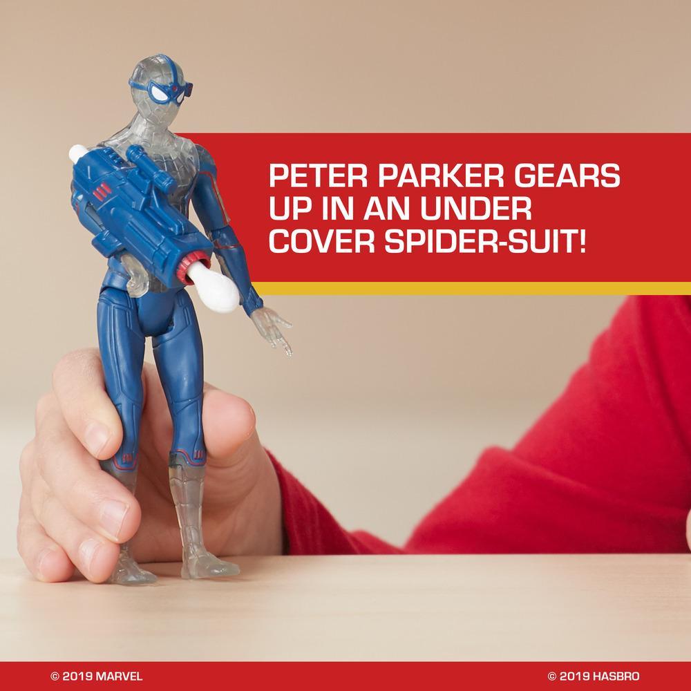 Hasbro Marvel Spider-Man Far From Home Under Cover 6-Inch Action Figure ฮาสโบร มาร์เวล หุ่นโมเดลฟิกเกอร์ สไปเดอร์แมน ขนาด 6 นิ้ว ลิขสิทธิ์แท้