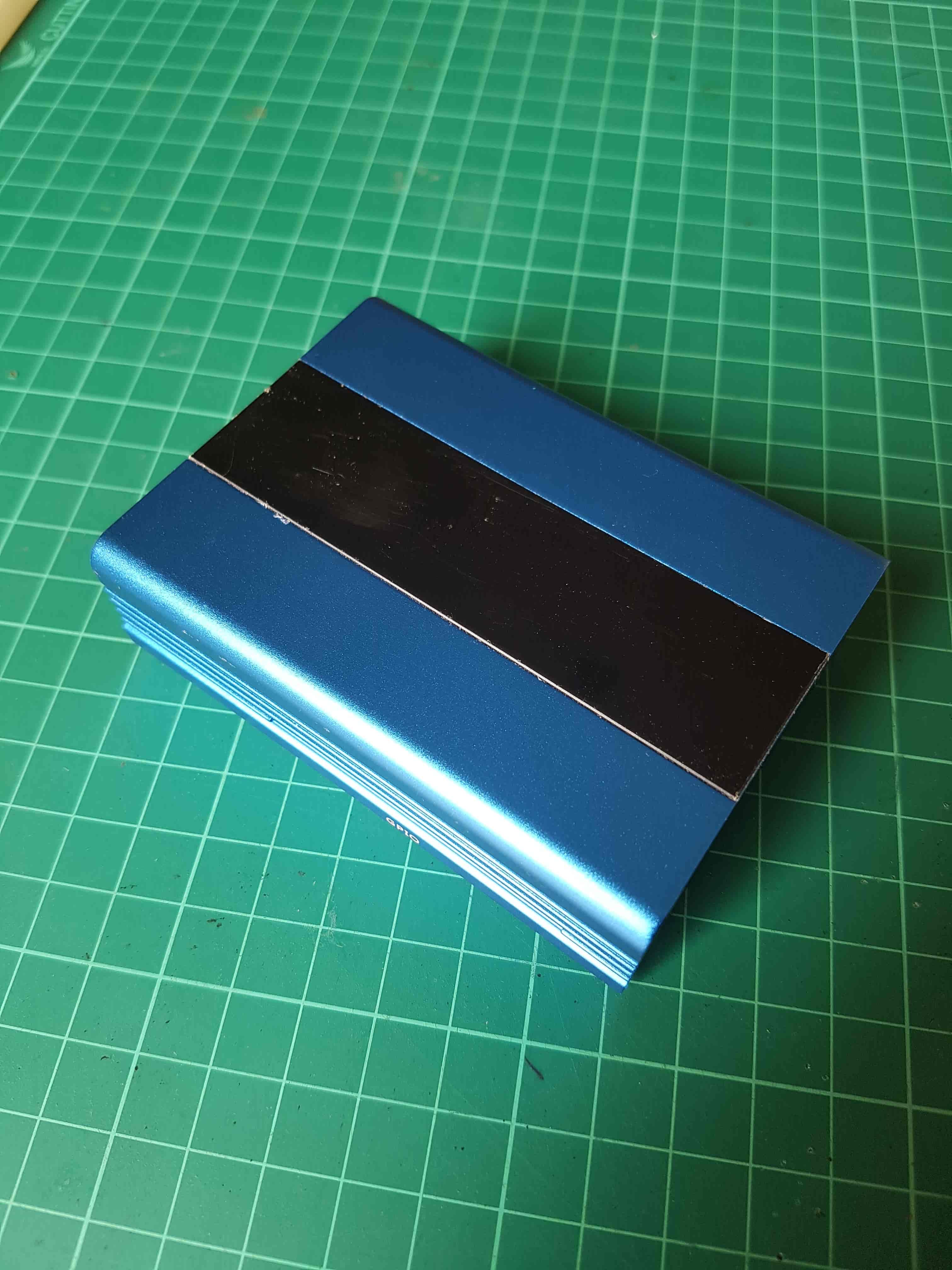 Aluminium Case Pi2/Pi3 (Blue)
