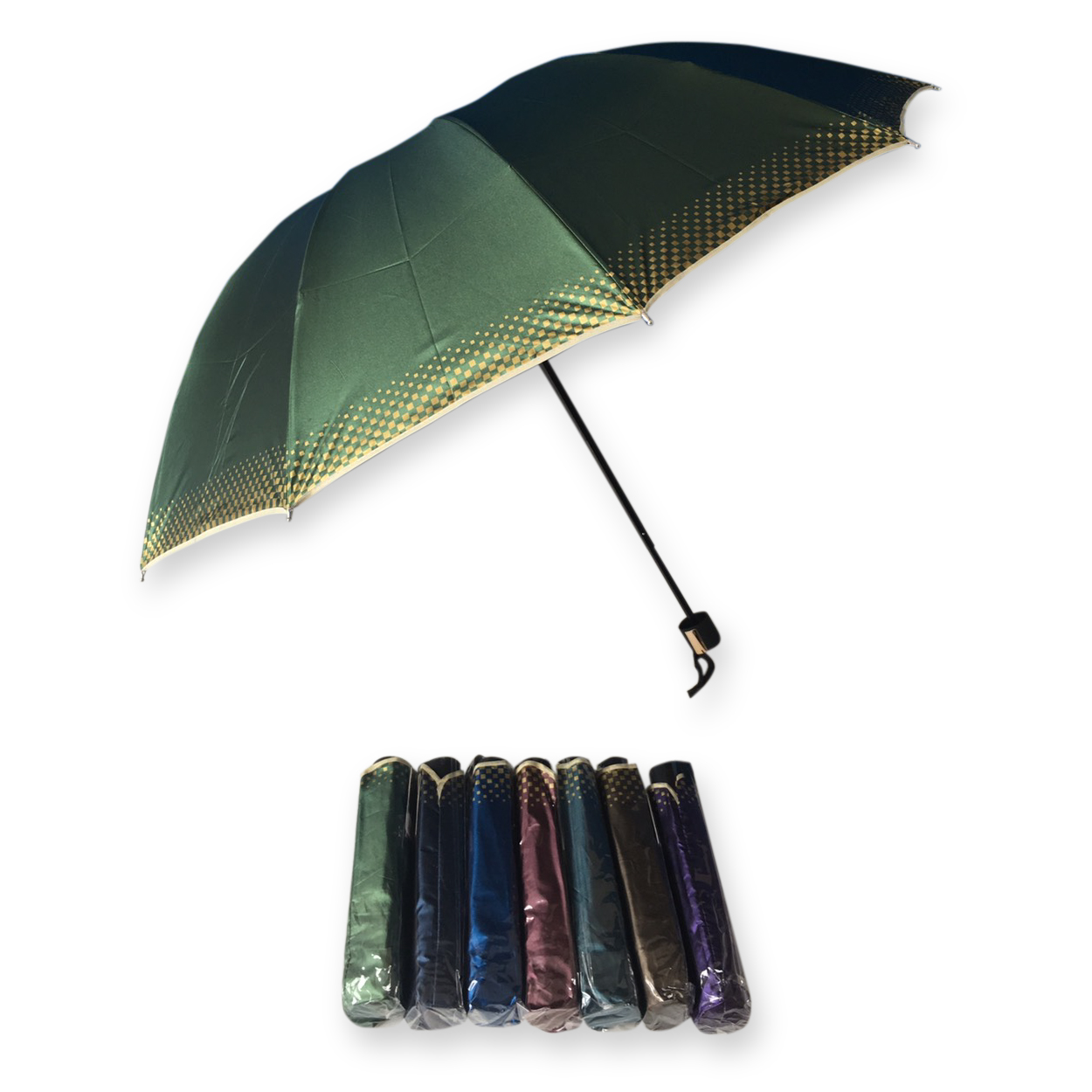 ร่มพับ4ตอน24นิ้วมียูวี