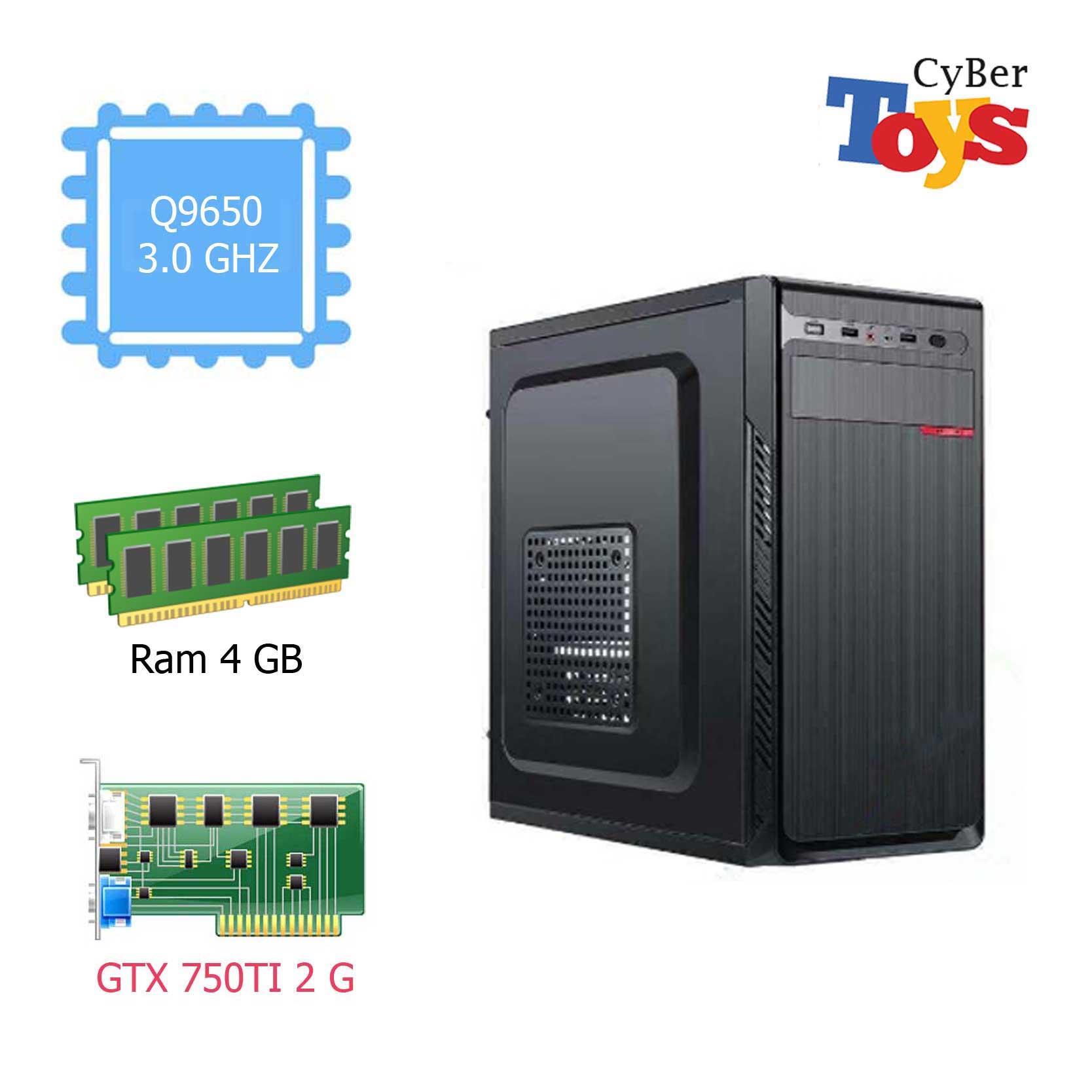 คอมเล่นเกมส์ 4 Core VGA Gtx 750 Ti คอมสำหรับเล่นเกมส์ GTAV HON PB SF FIFA4 คอมราคาถูก