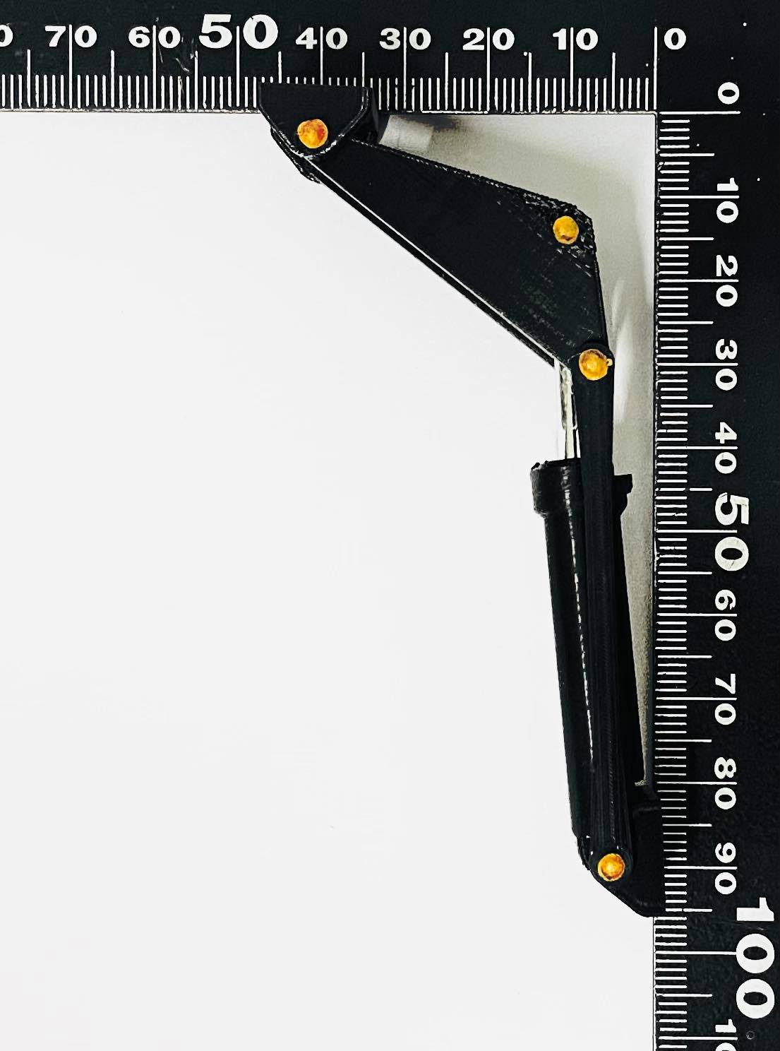 กระบอกยกดั้ม 1/24 รหัส 17.2 โมเดลขาตั๊กแตนรถดั้มจำลอง โมเดลขายกดั้มรถบรรทุก Dump truck part scale