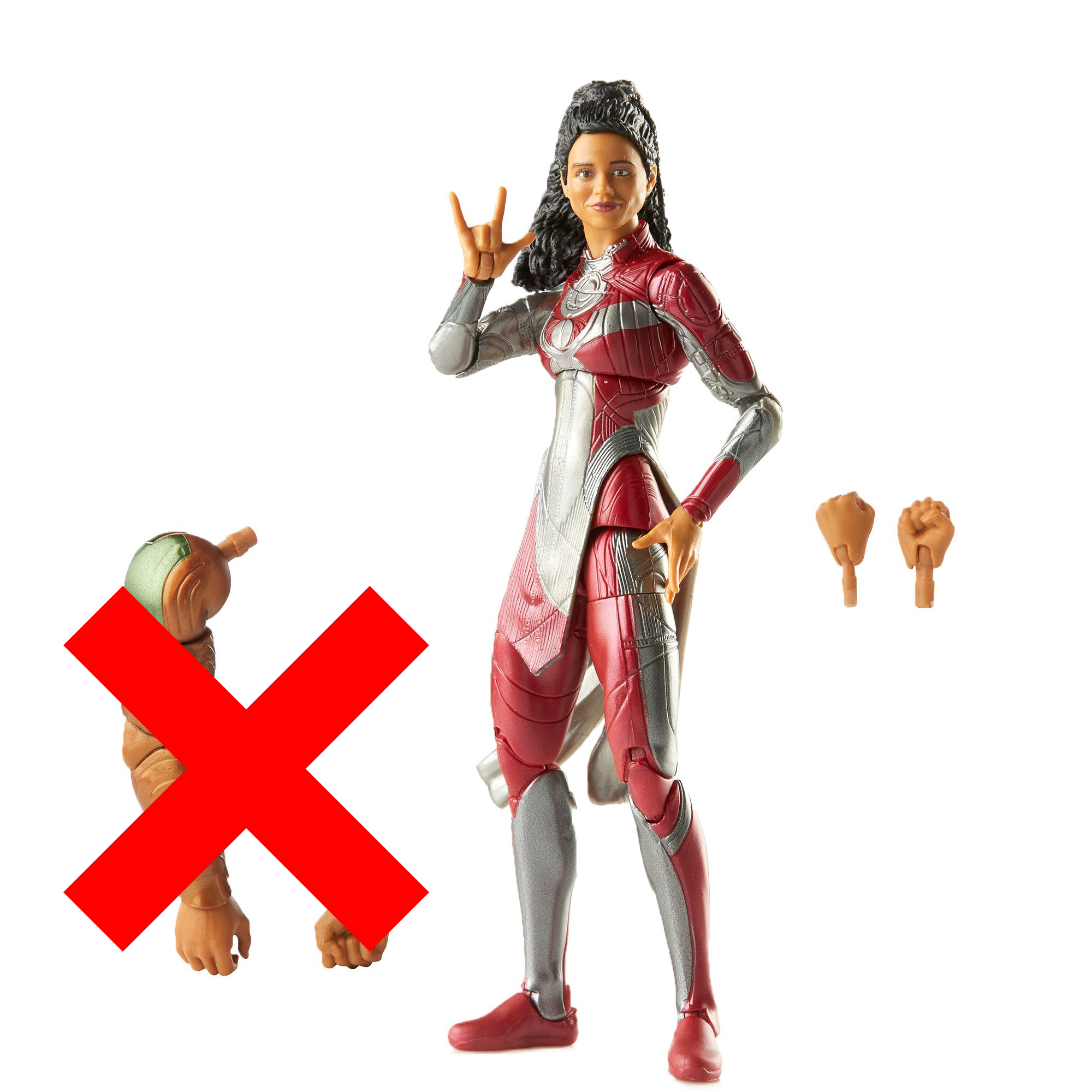 Hasbro Marvel Legends Series Eternals Makkari 6-inch Figure ฮาสโบร มาร์เวล เลเจนด์ ซีรี่ย์ส หุ่นโมเดลฟิกเกอร์ อีเทอนอลส์ มักการี ขนาด 6 นิ้ว (No BAF) ลิขสิทธิ์แท้