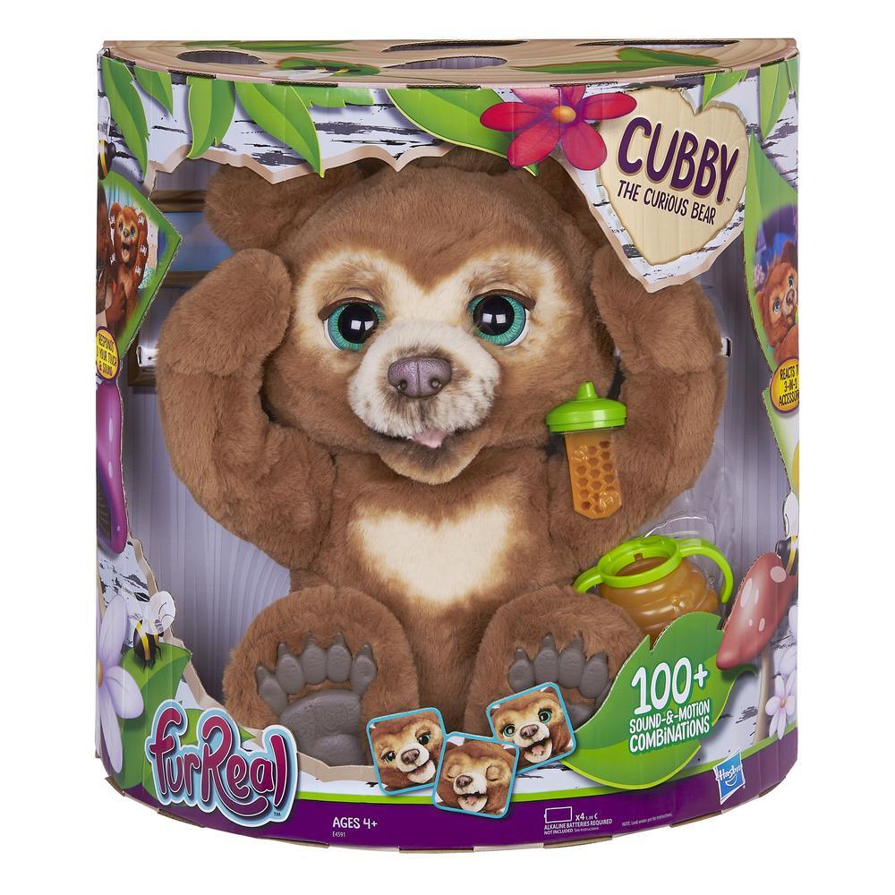 Hasbro furReal Cubby, the Curious Bear Interactive Plush Toy ฮาสโบร เฟอร์เรียล ตุ๊กตาหมี ลิขสิทธิ์แท้