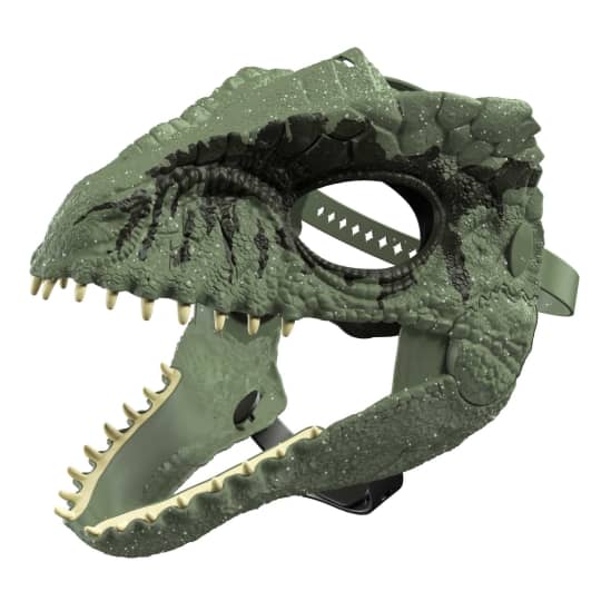 Mattel Jurassic World Dino Mask Giganotosaurus (GWM56) แมทเทล จูราสสิค เวิลด์ ของเล่นแอ็กชั่นฟิกเกอร์ไดโนเสาร์ หน้ากาก จิแกนโนโตซอรัส