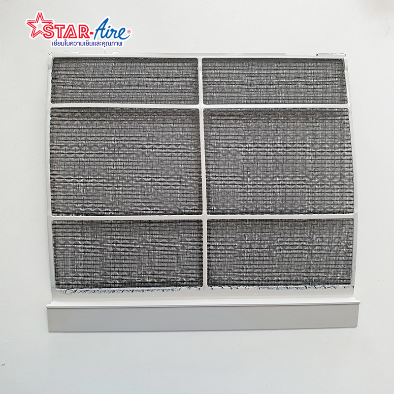 ฟิลเตอร์กรองฝุ่น ฟิลเตอร์แอร์ สำหรับเครื่องปรับอากาศสตาร์แอร์ (Star Aire) แบบแขวน/ตั้งพื้น รุ่น FCR