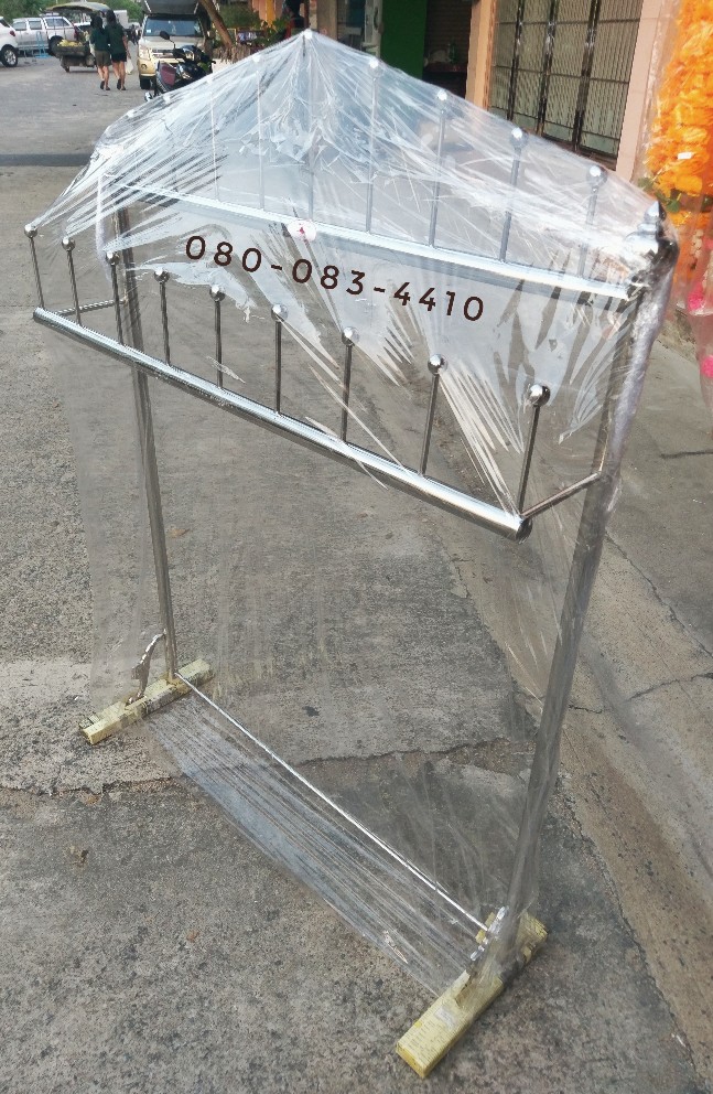 ที่แขวนพวงมาลัยสแตนเลส 2 ชั้น