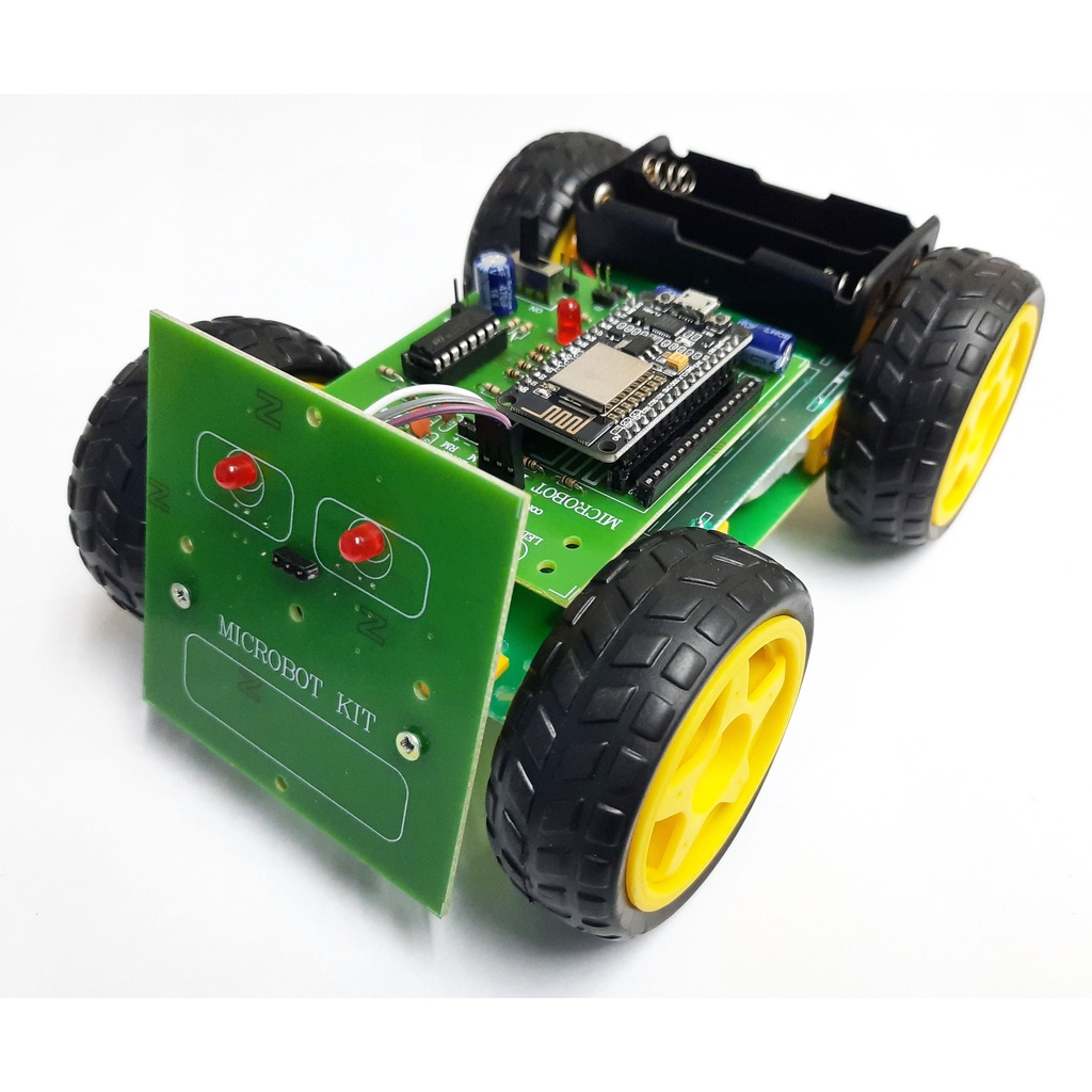 MB108 หุ่นยนต์ MicroBot 4WD ควบคุมด้วยโทรศัพท์มือถือ (WiFi)