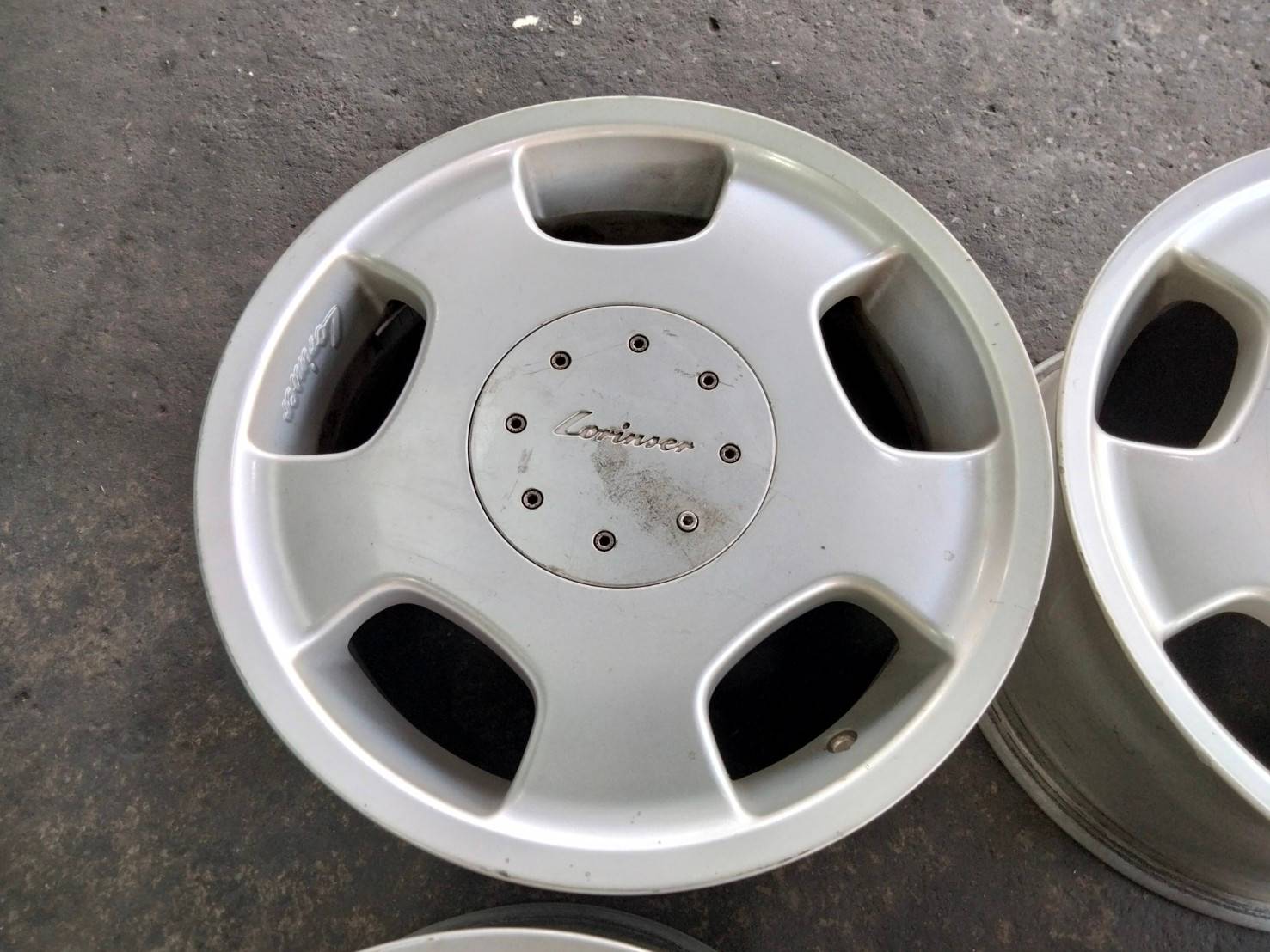 ล้อเบนซ์แท้ Lorinser D93 16 นิ้ว ET44