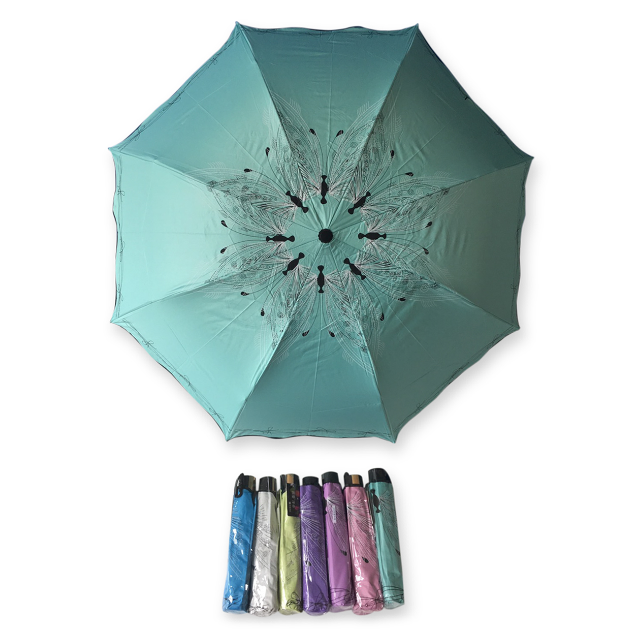 ร่มโค้ง24นิ้วรหัส1637