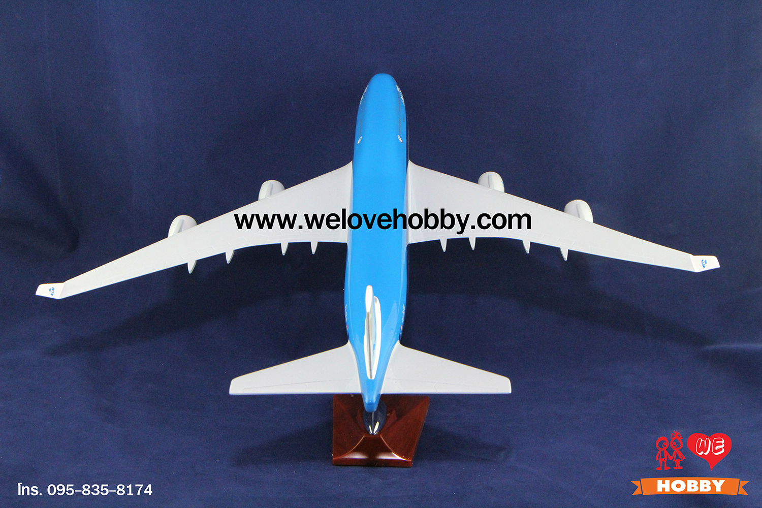 โมเดลเครื่องบิน KLM (Boeing 747-400) เนเธอร์แลนด์ ลำใหญ่