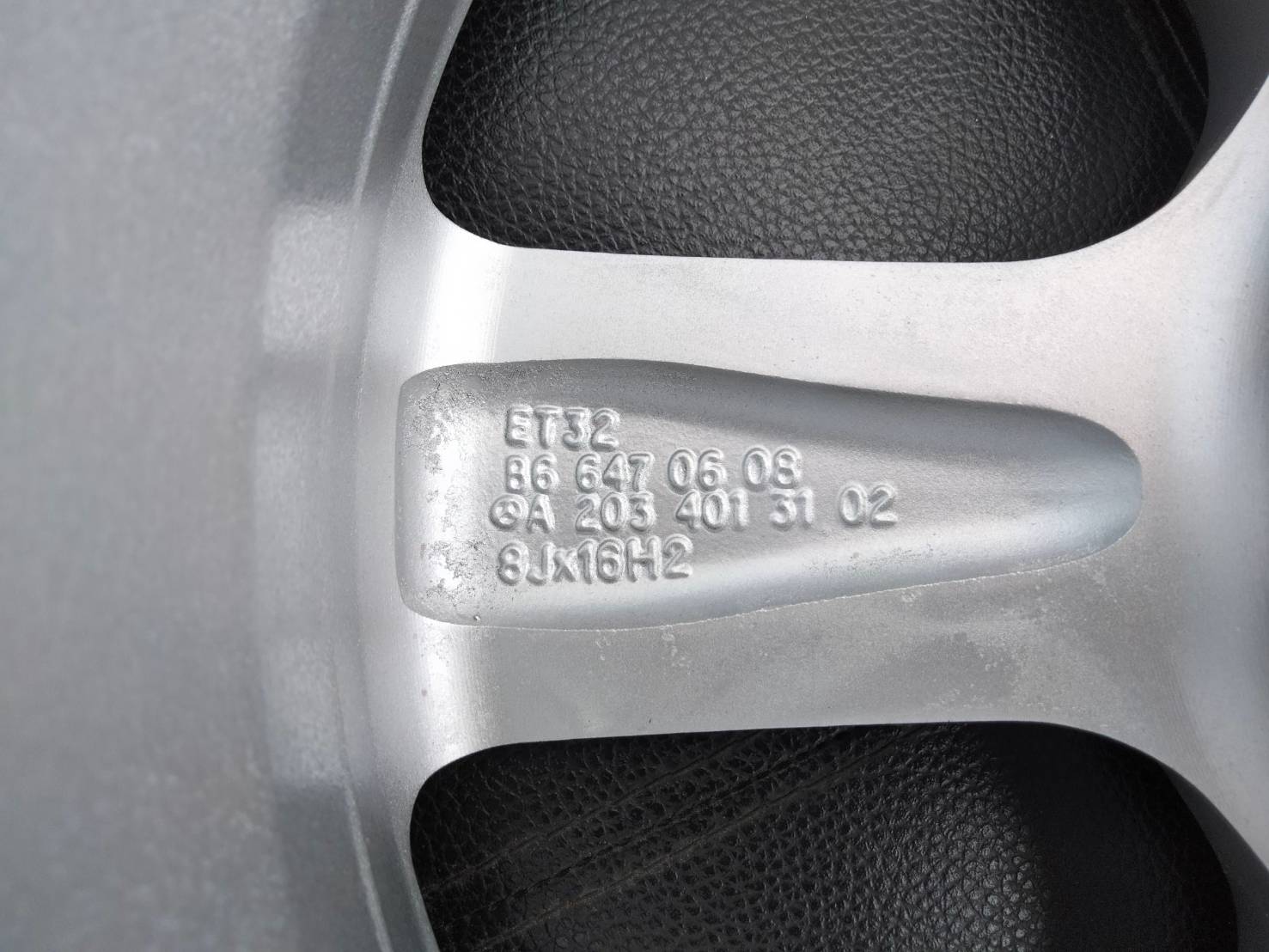 ล้อเดิม W203 แท้ติดรถ