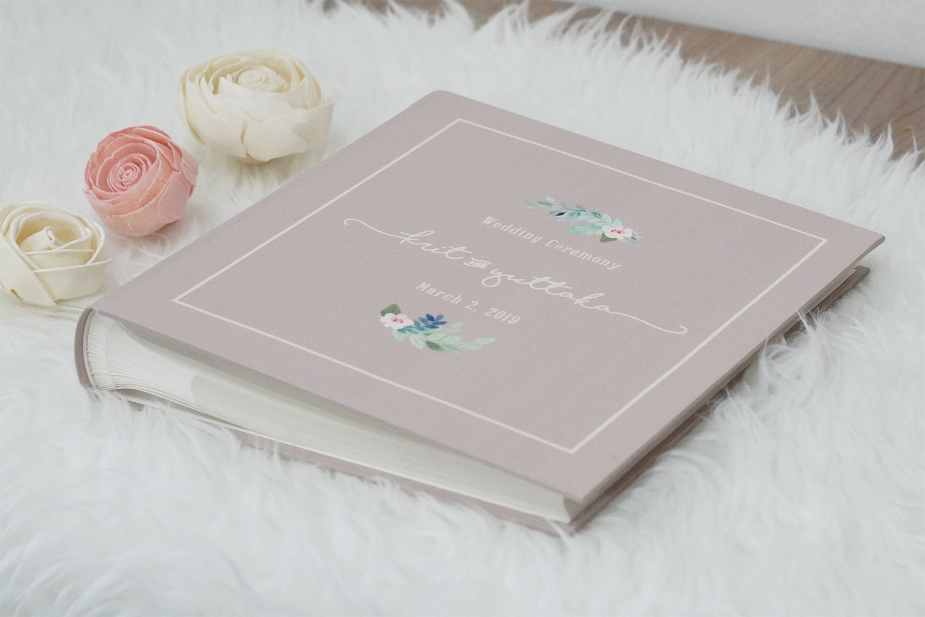 อัลบั้มสั่งทำใส่ชื่อ Flower