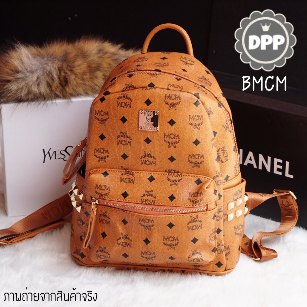 กระเป๋าเป้ MCM (สีน้ำตาล) ตาล