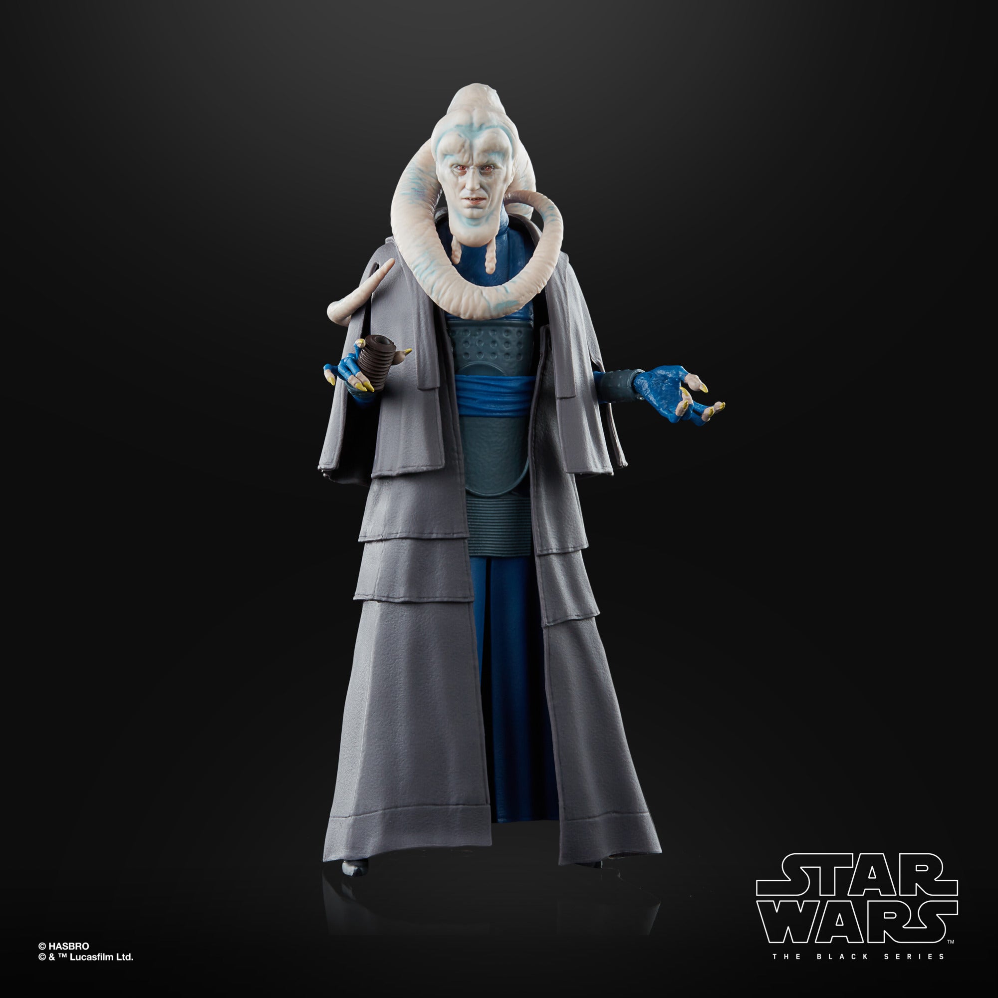 Hasbro Star Wars The Black Series Bib Fortuna 6-inch-scale Figure ฮาสโบร สตาร์ วอร์ส เดอะ แบล็ค ซีรีส์ หุ่นโมเดลฟิกเกอร์ บิบ ฟอร์ทูนา ขนาด 6 นิ้ว ลิขสิทธิ์แท้
