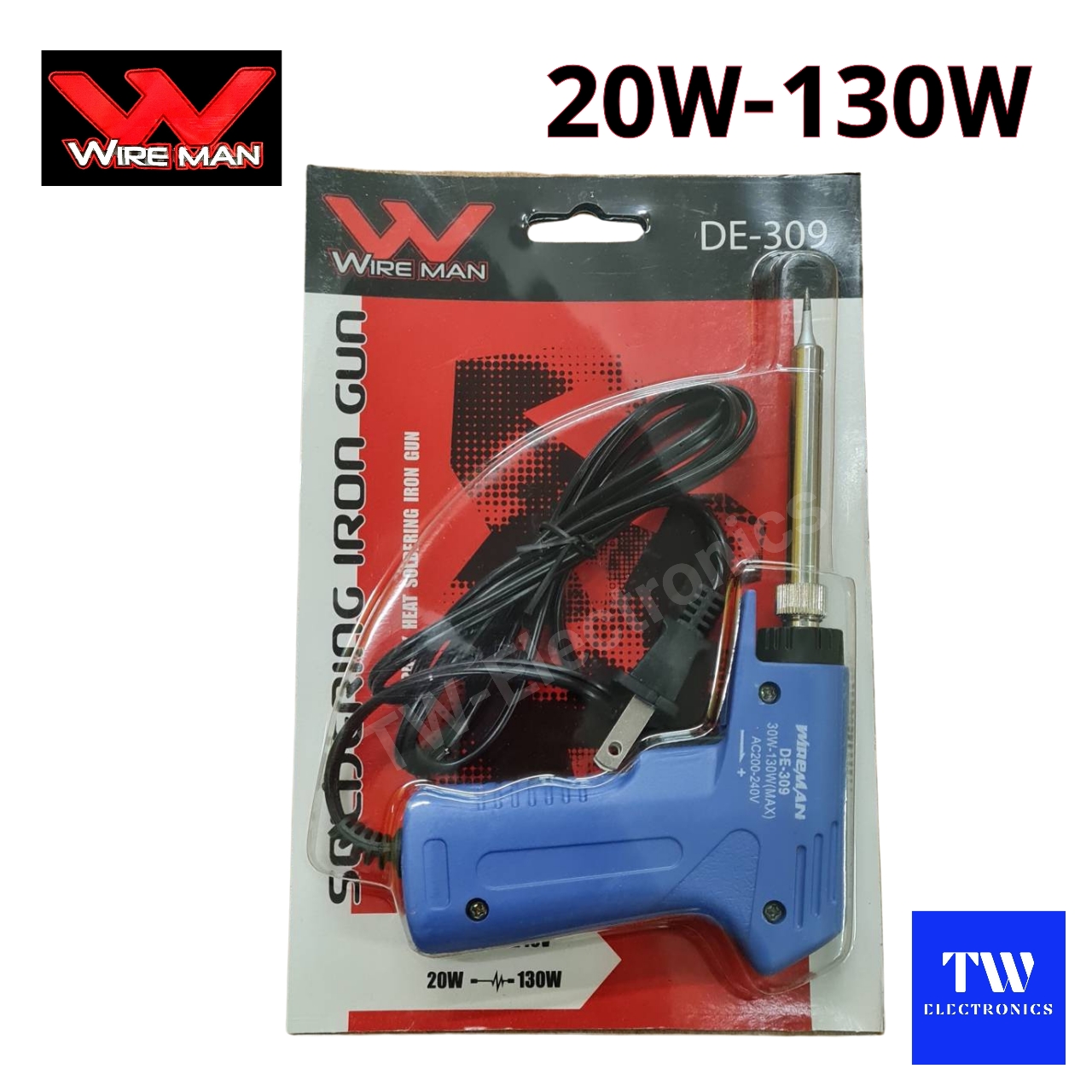 หัวแร้งปืน 20-130W / WIREMAN DE-309