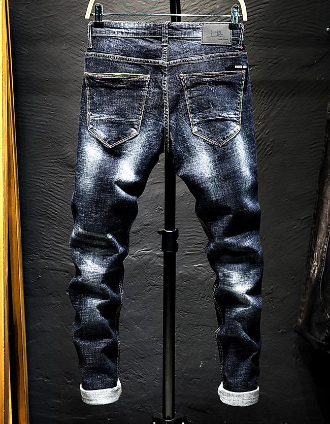 001030 ยีนส์ Sandcow Style Korean Version Diesel Jeans Denim Slim feet Size 28-40
